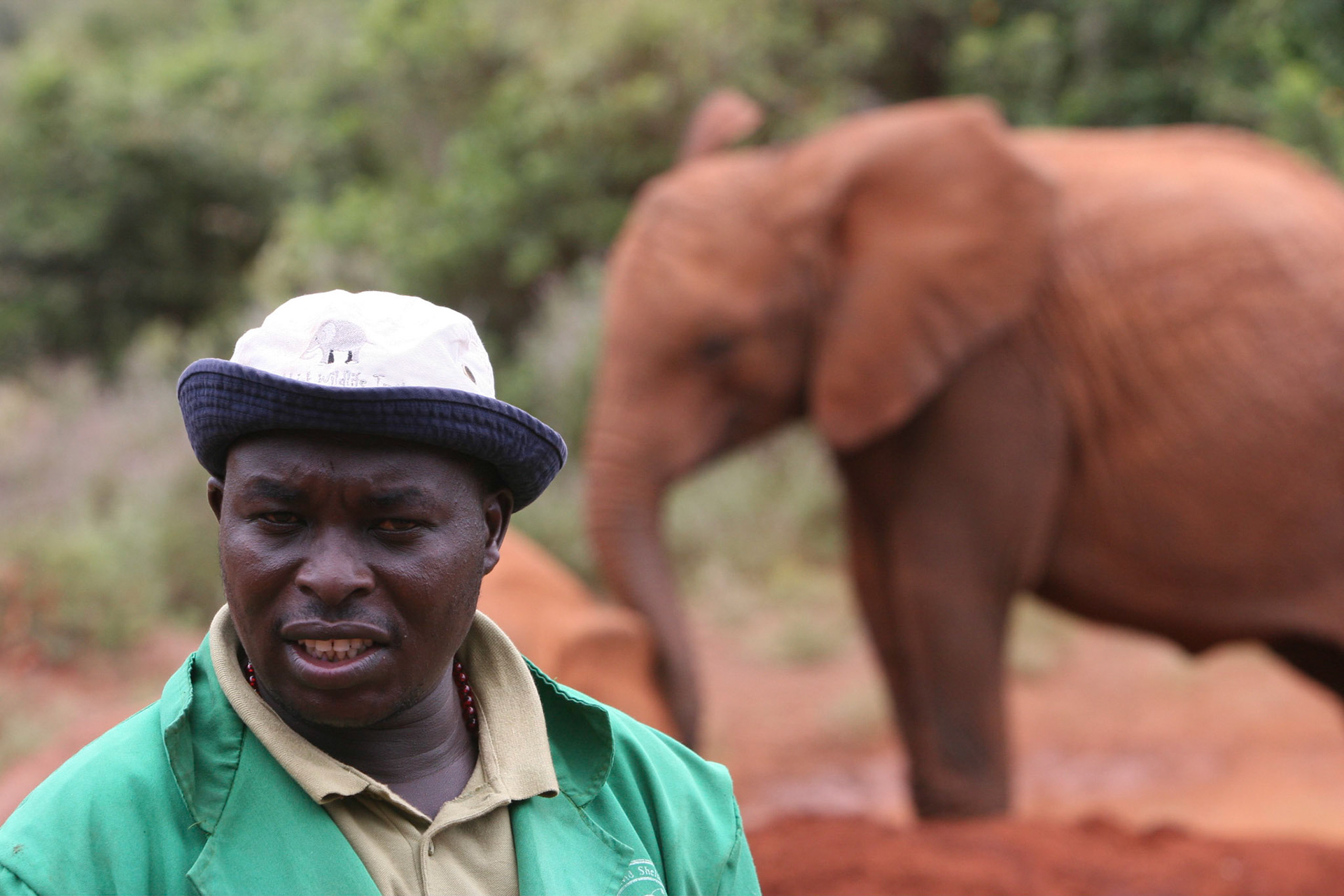 Edwin Lusichi, Sheldrick Wildlife Trust, Nairobi ©McNairnPhotography