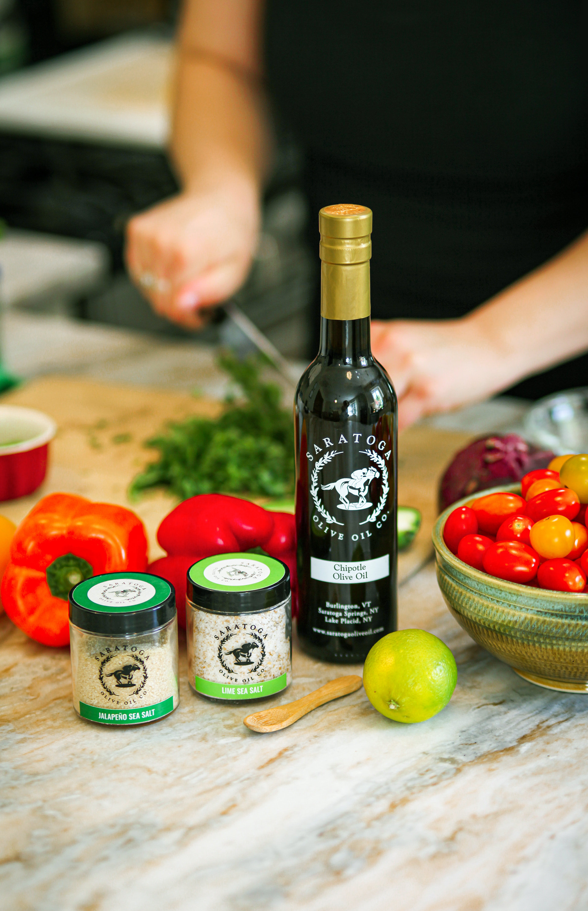 Food & Product Photography for Saratoga Olive Oil Co.