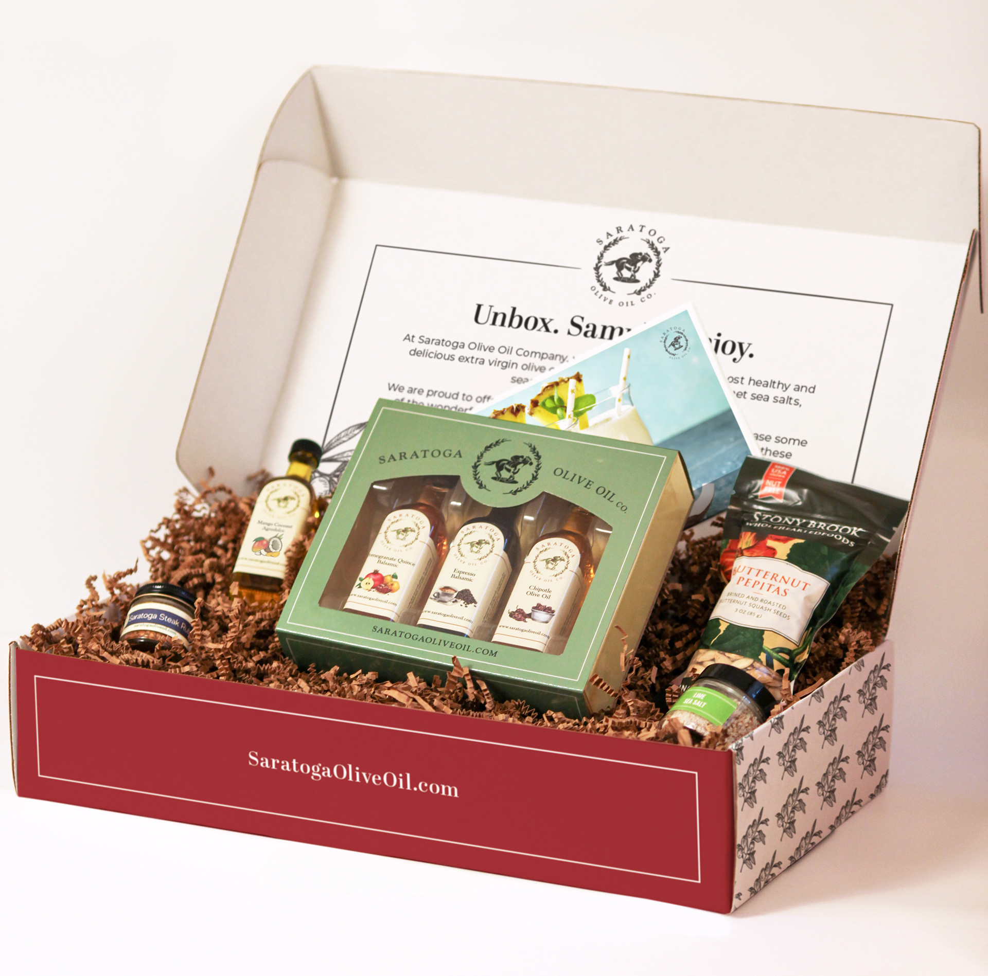 Seasonal Subscription Box • Saratoga Olive Oil Co.