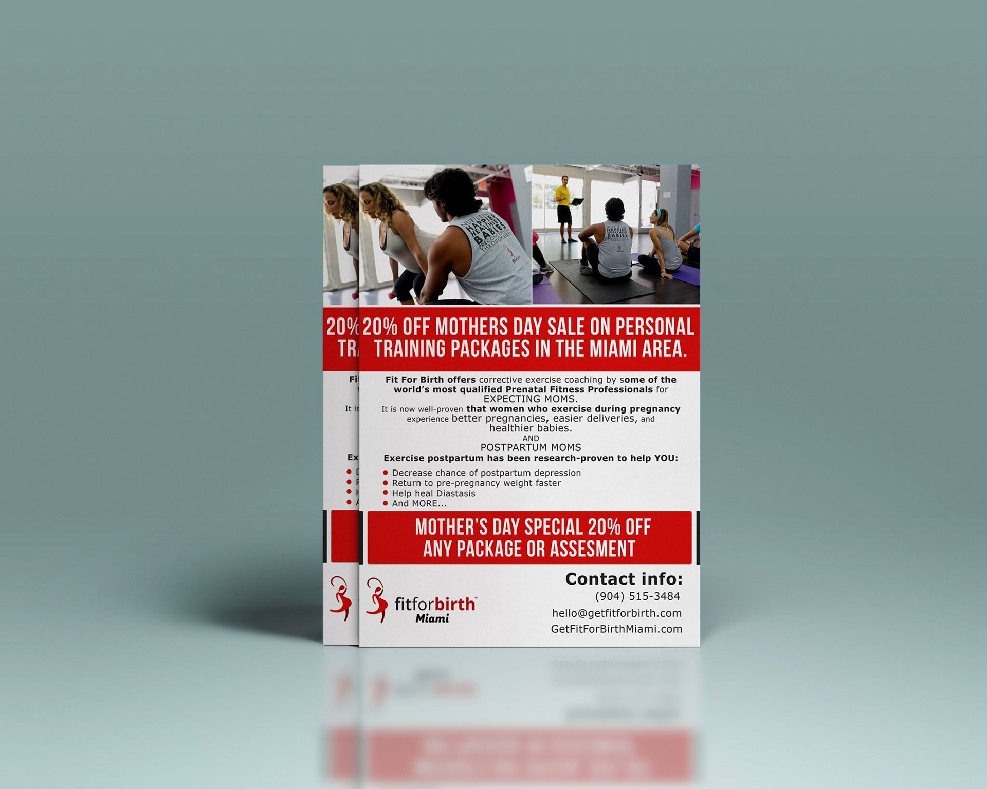 Flyer de servicio