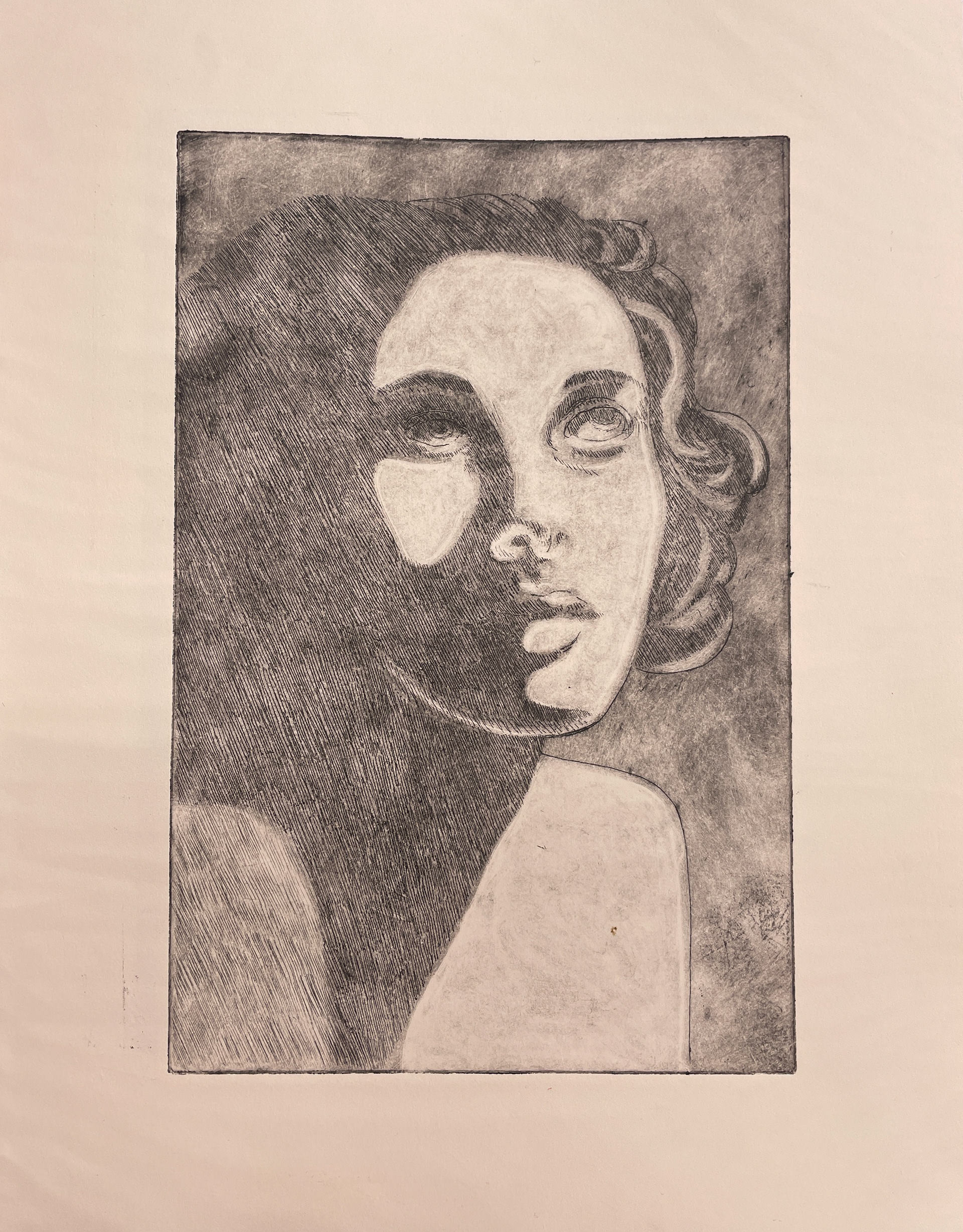 Etching - 7"x12" - 2023