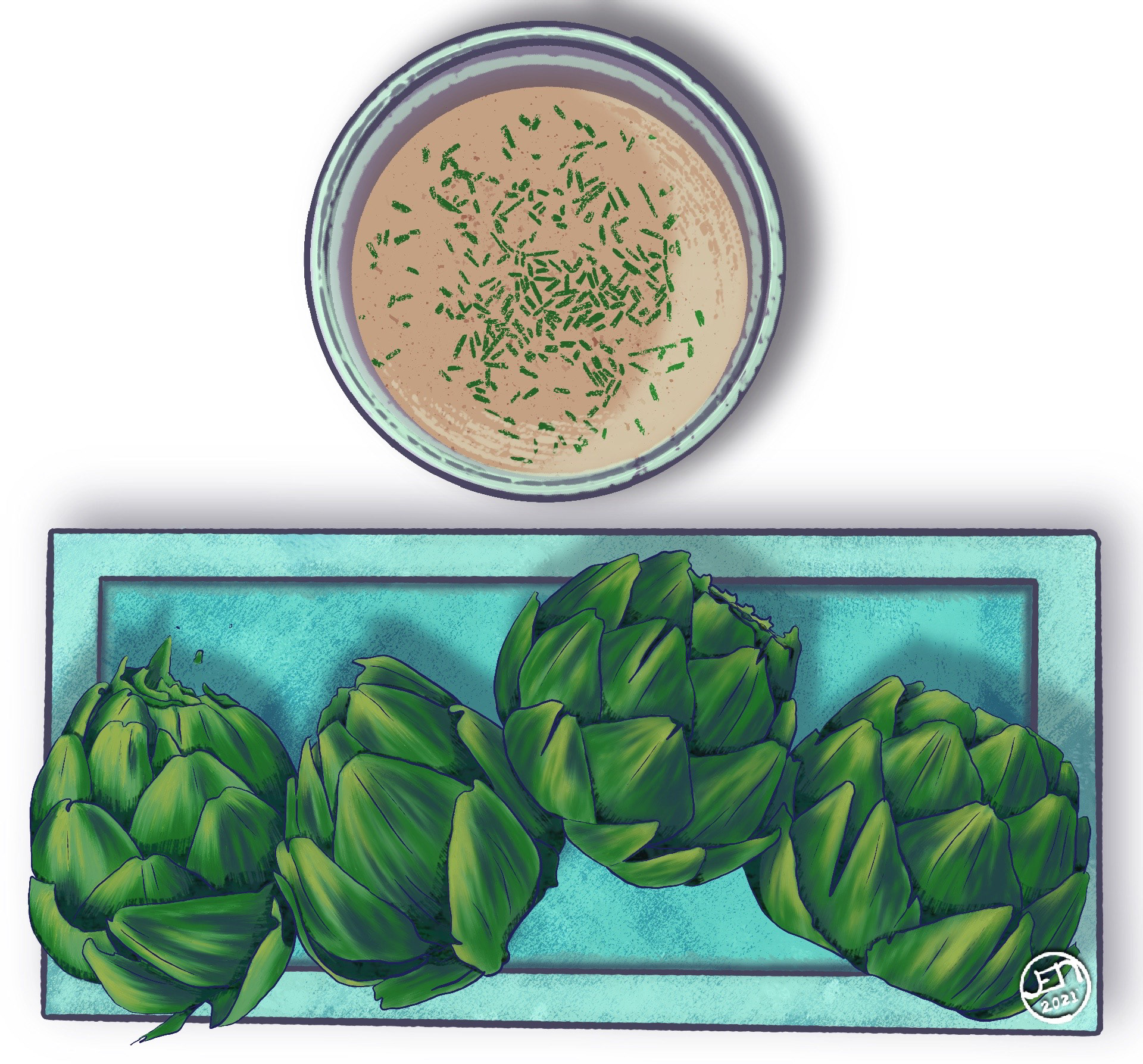 Artichokes, 2021