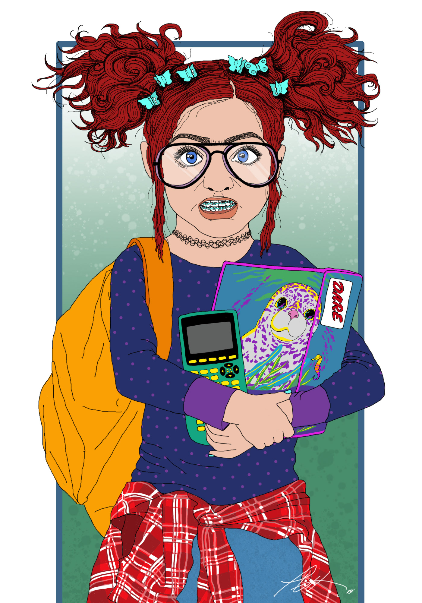 "Imposter Syndrome" self portrait, 2019