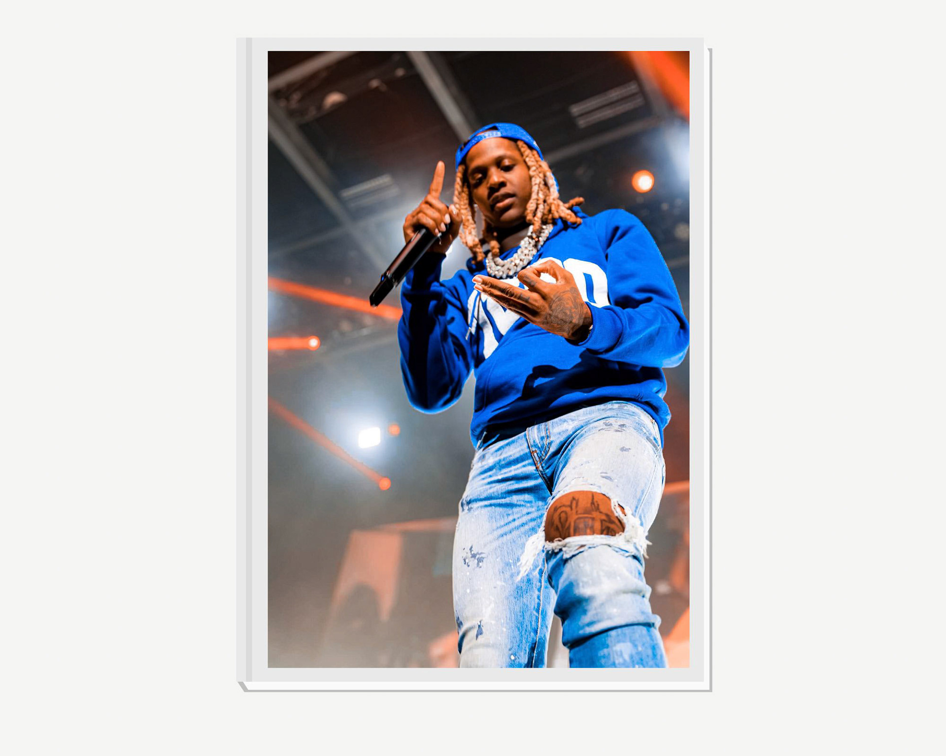 Editorial Photo Collage + Gianni Lens - img_0009 Lil Durk @ United Center Arena