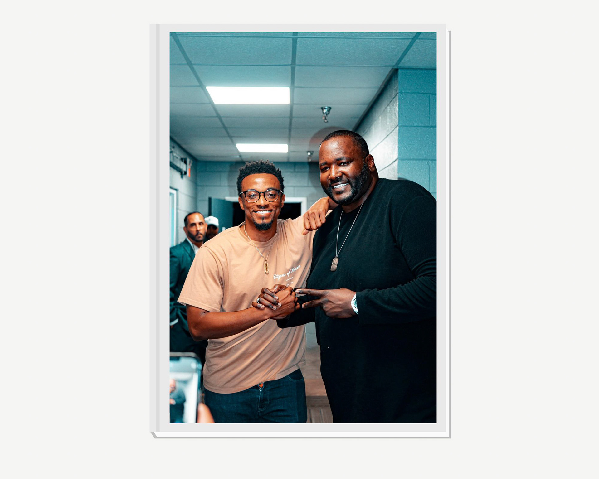 Editorial Photo Collage + Gianni Lens - img0022 - Jonathan McReynolds ,Quinton Aaron @ Johnny Mercer Theater