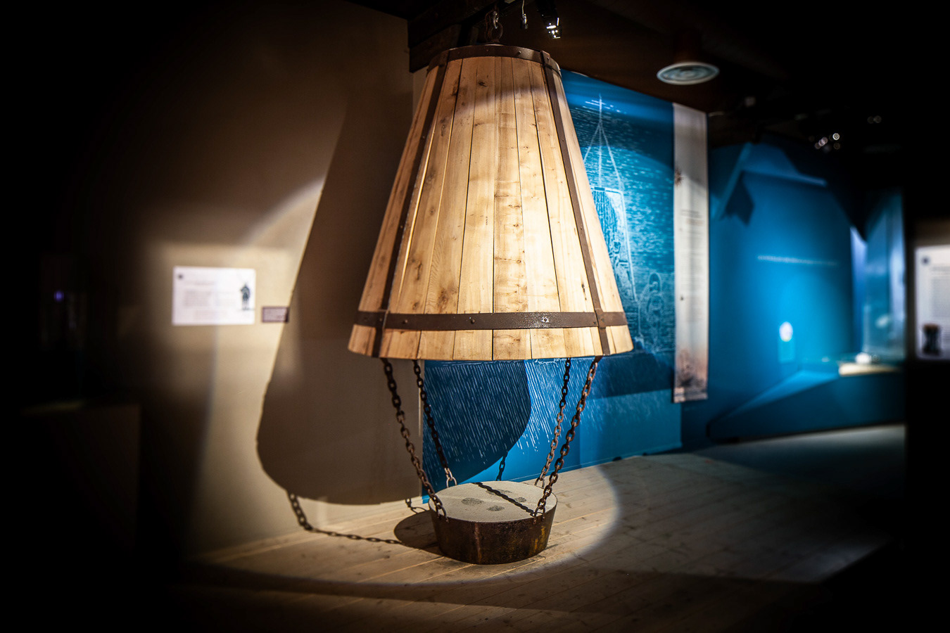 Vue d'exposition pour Musée Maritime de Tatihou