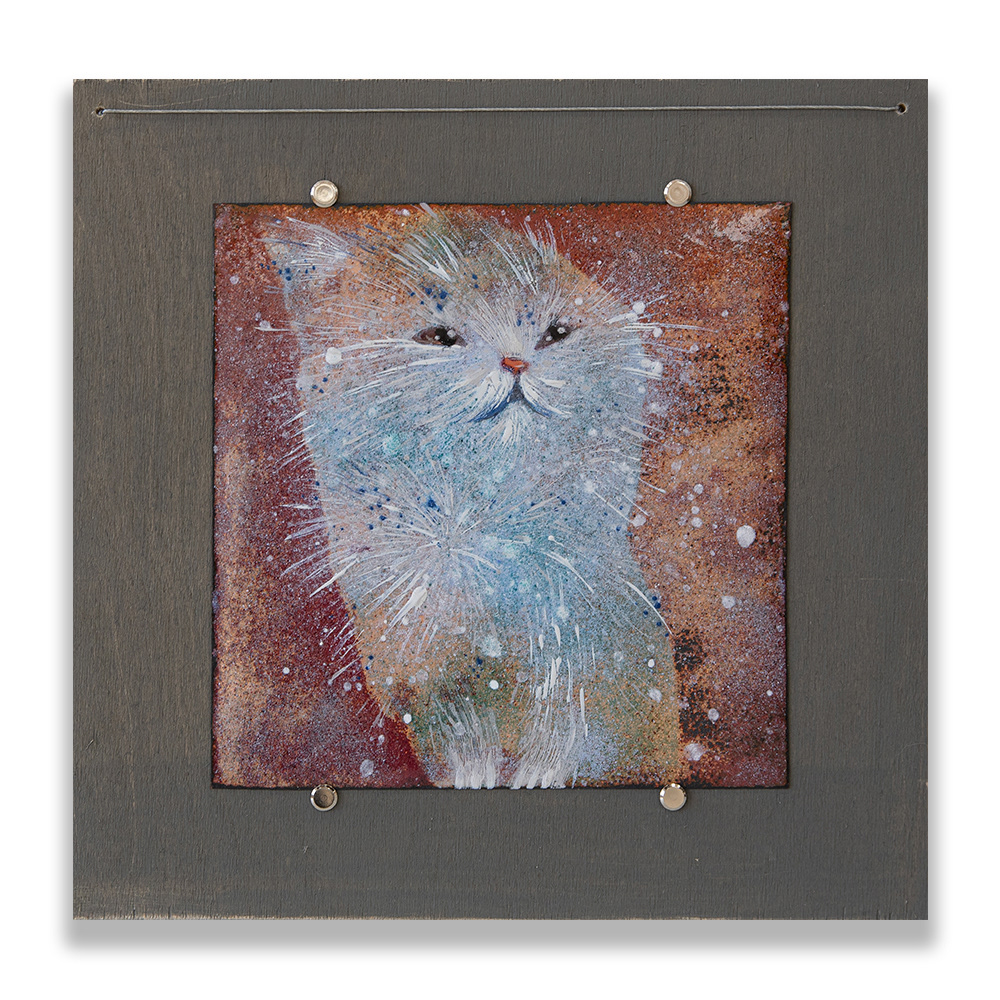 White cat | 2020 | 35-35 см