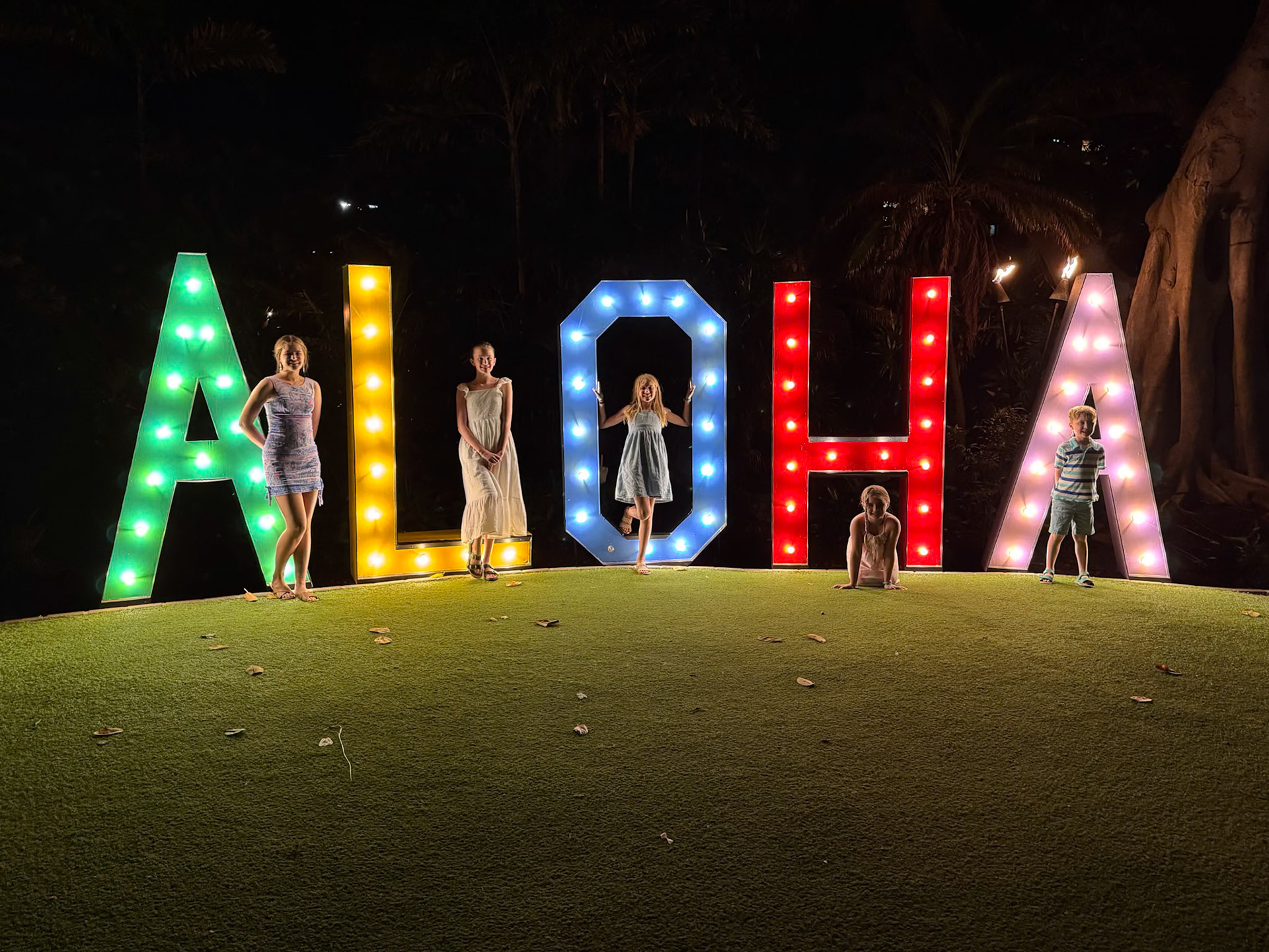 Final night in Hawaii