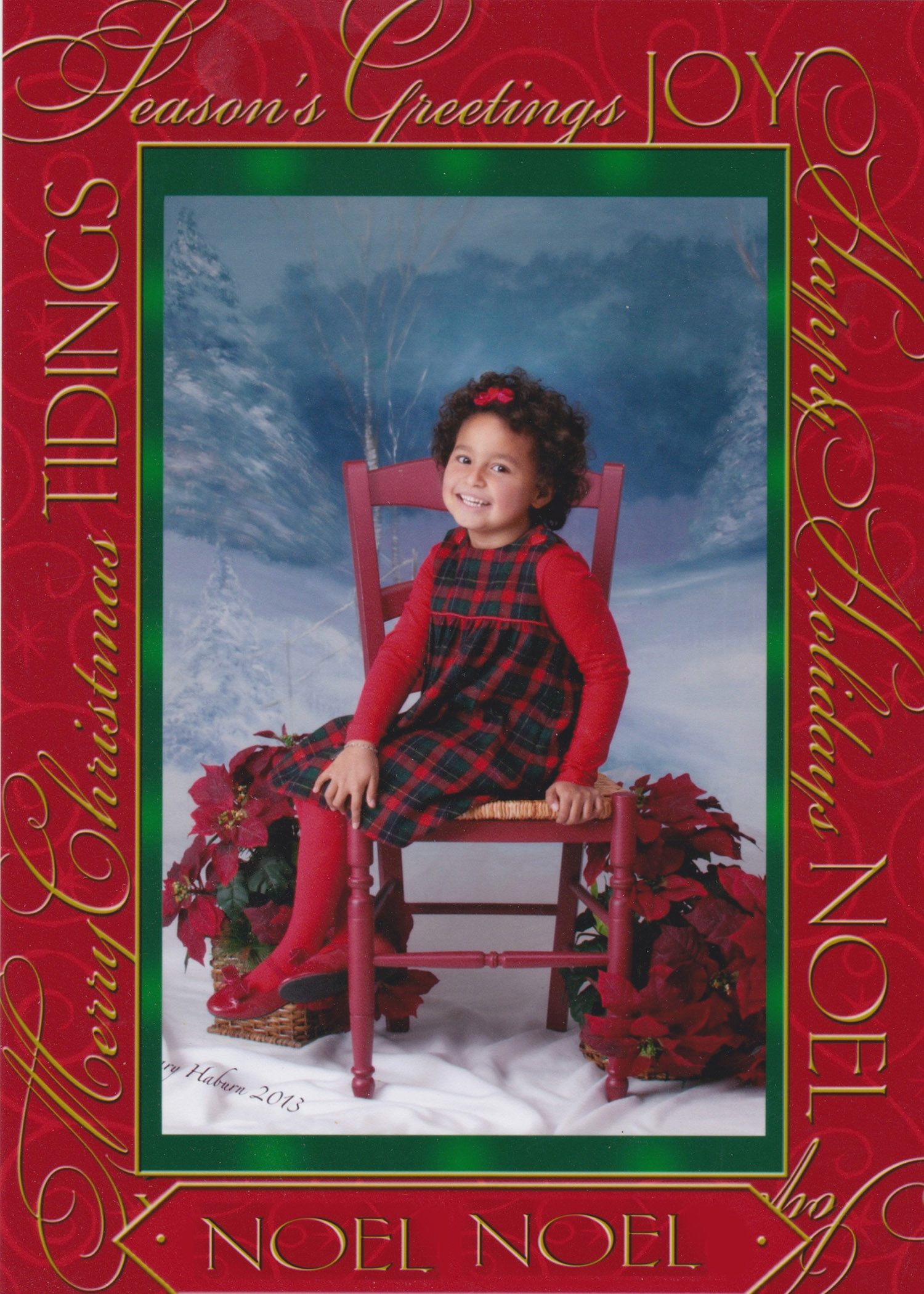 Christmas Card with Border