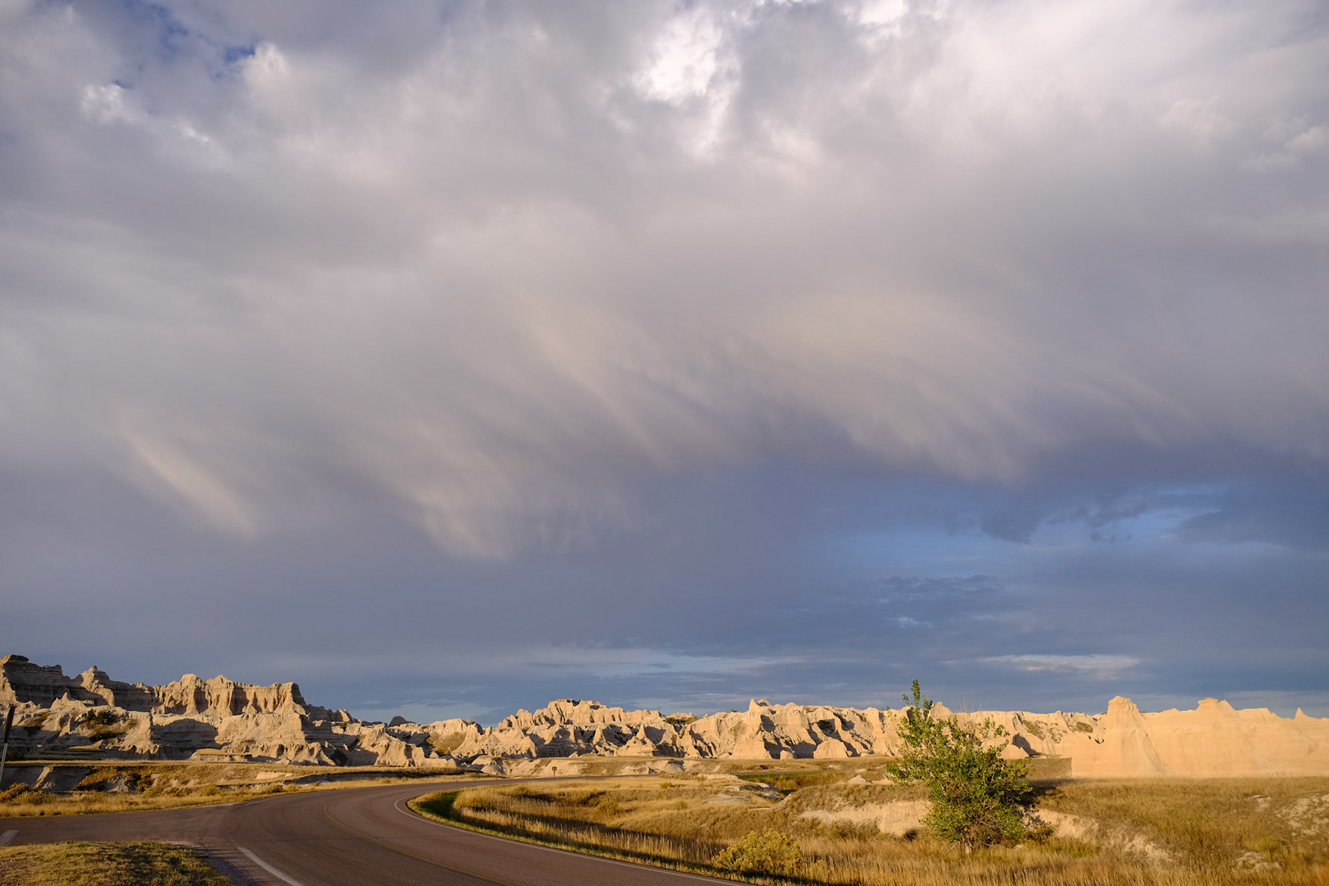 Badlands National Park Notch Trail Parking Area