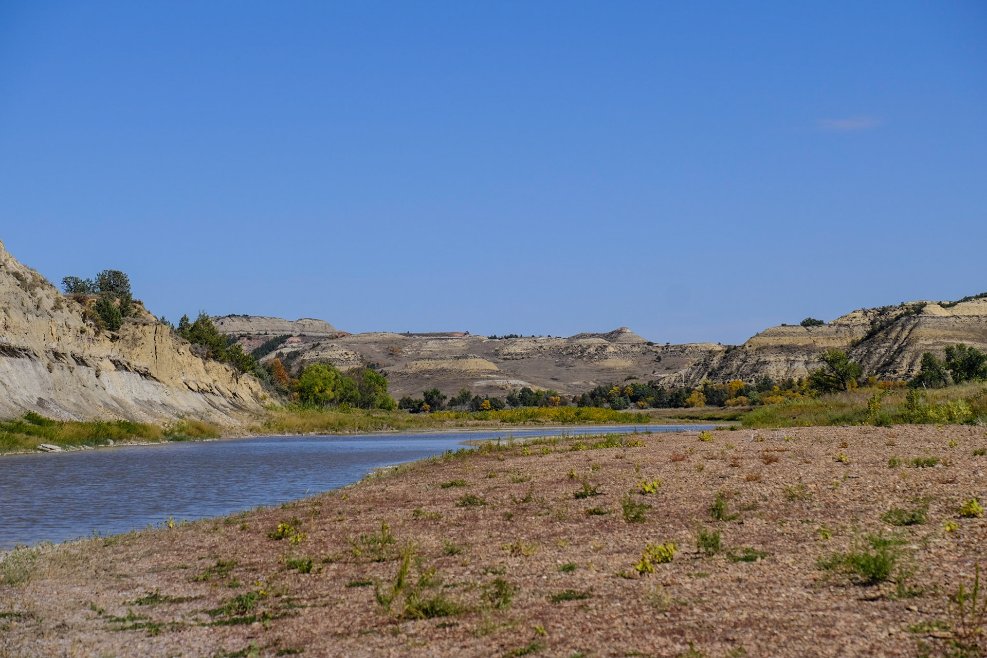Little Missouri River at Cottonwood Campground