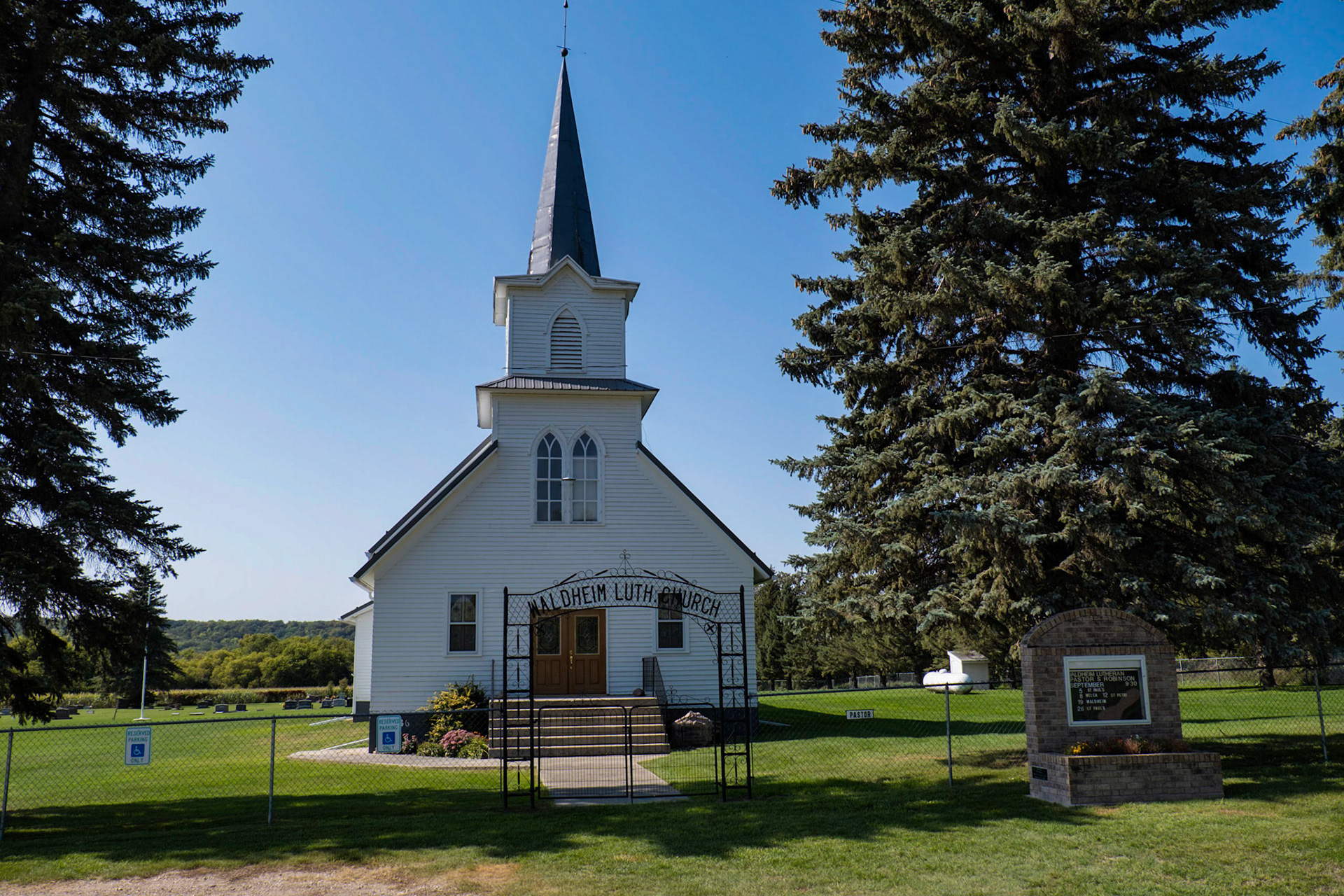 Waldheim Lutheran Church Sheyenne River Scenic Byway