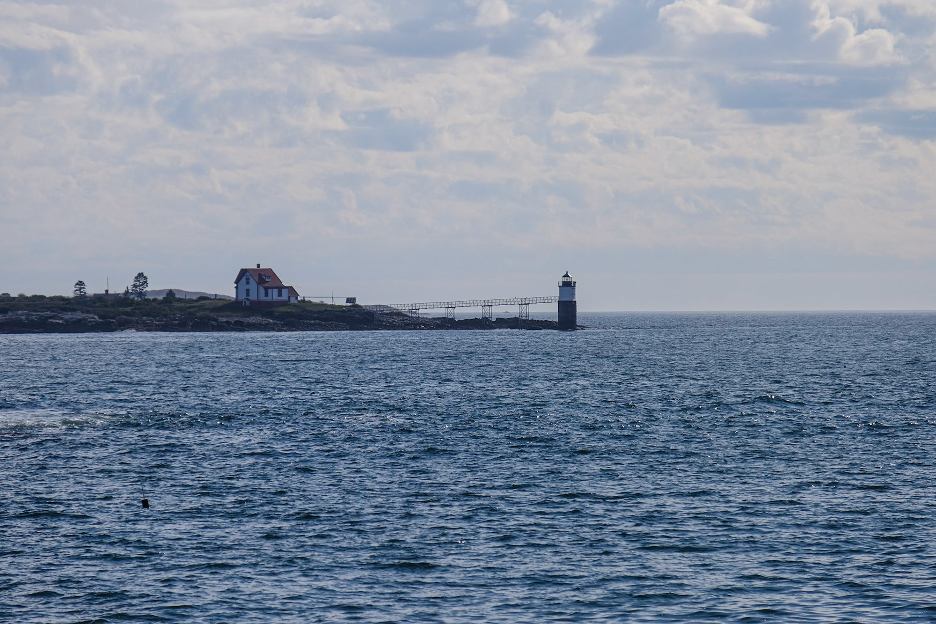 Ram Island Ligthhouse and Boothbay Ocean Path