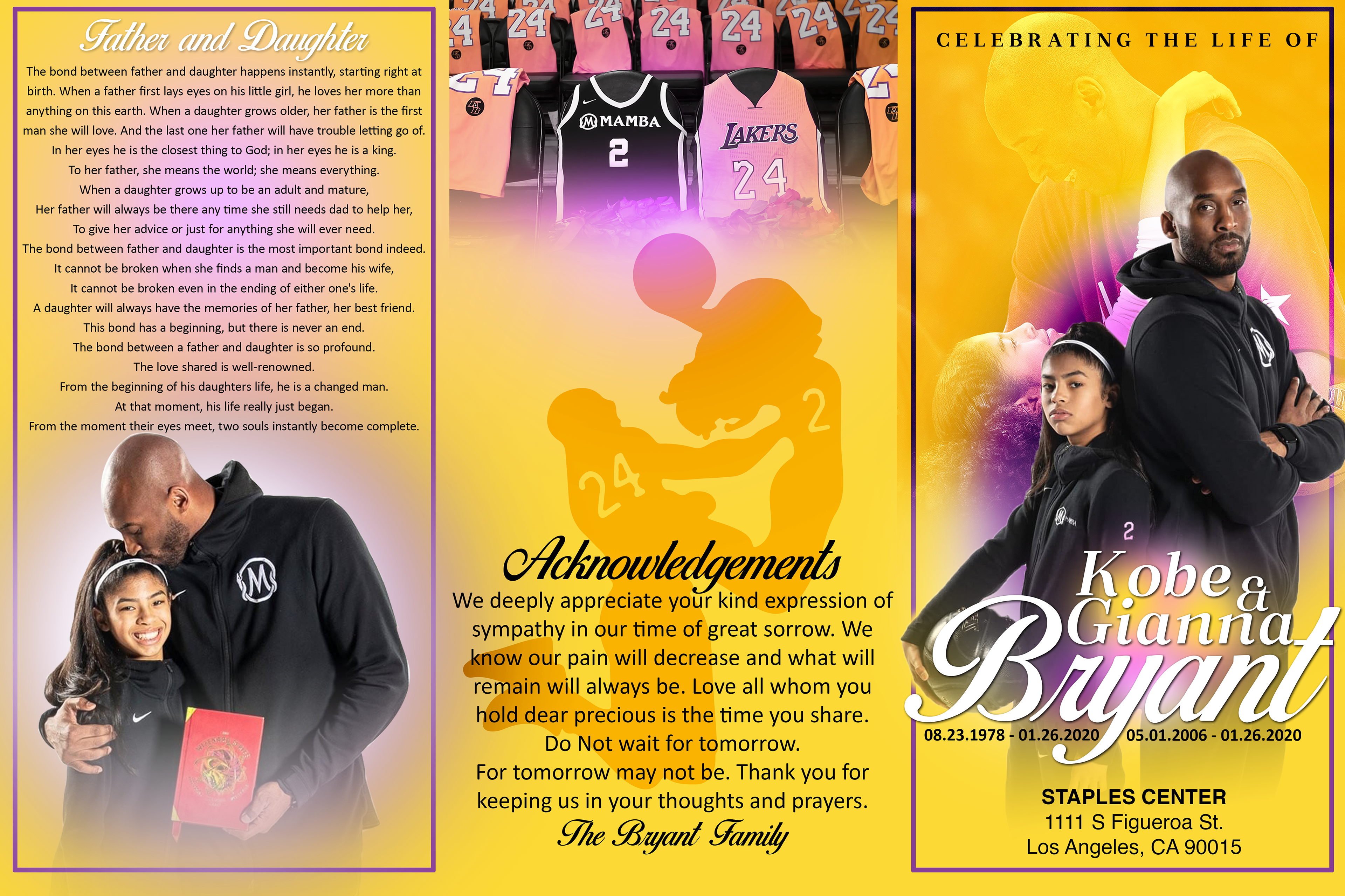 Front, Center and Back