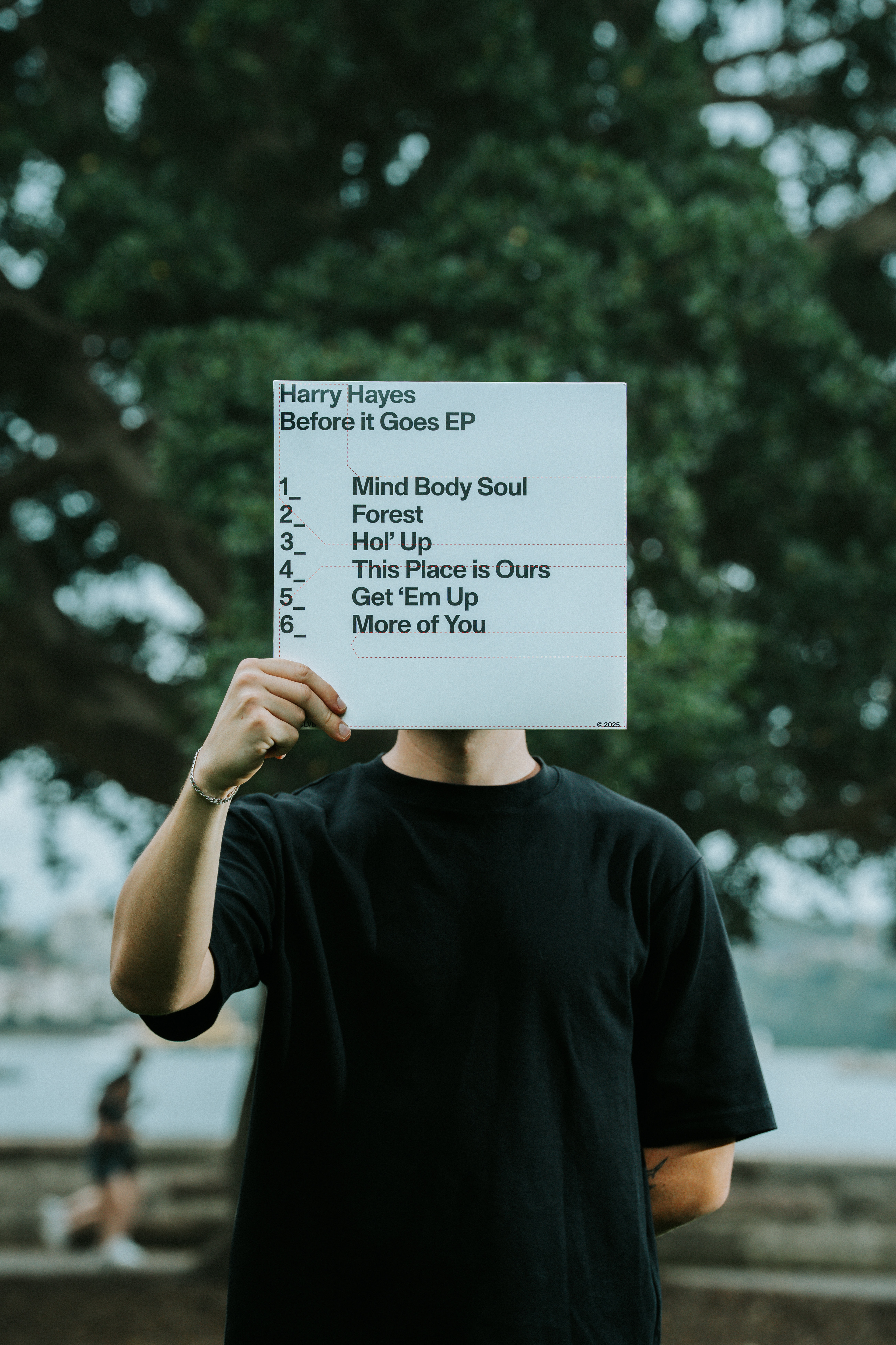 Editorial portrait of artist captured by Sydney-based fashion and branding photographer Vitor Duarte