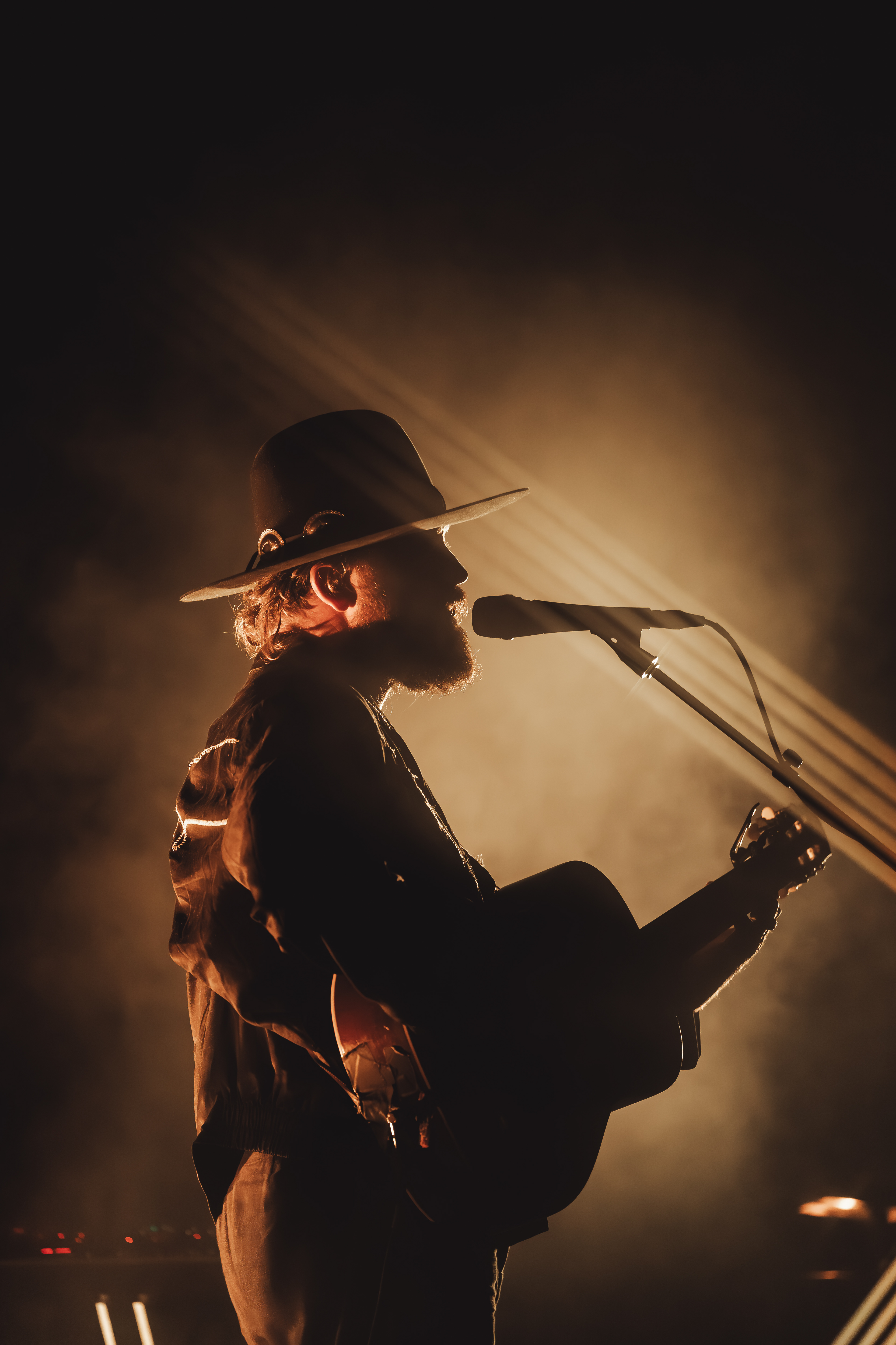High-energy gig moment photographed by Vitor Duarte during live music performance in Sydney
