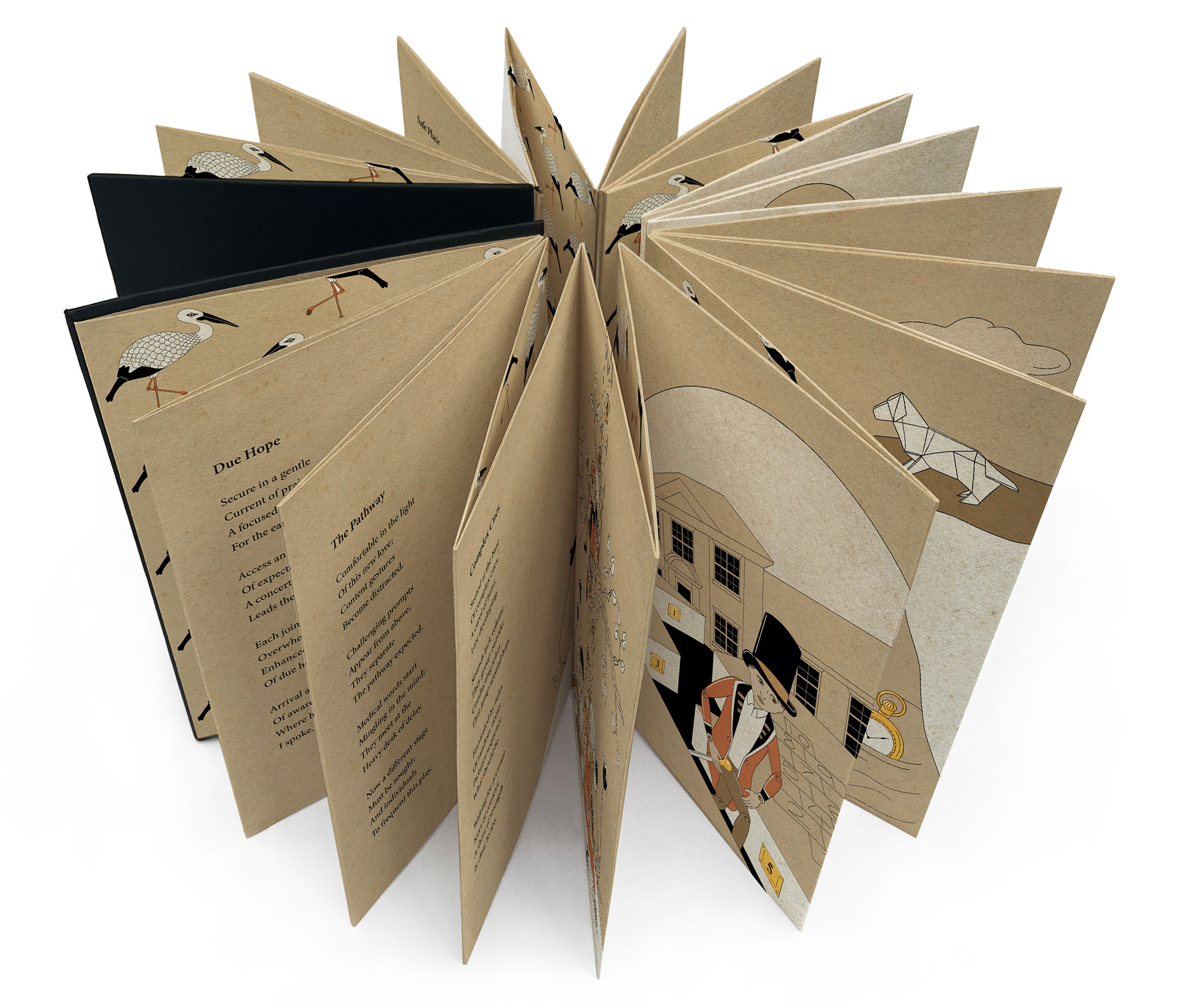 Concertina book - Experimental Artist's Book 