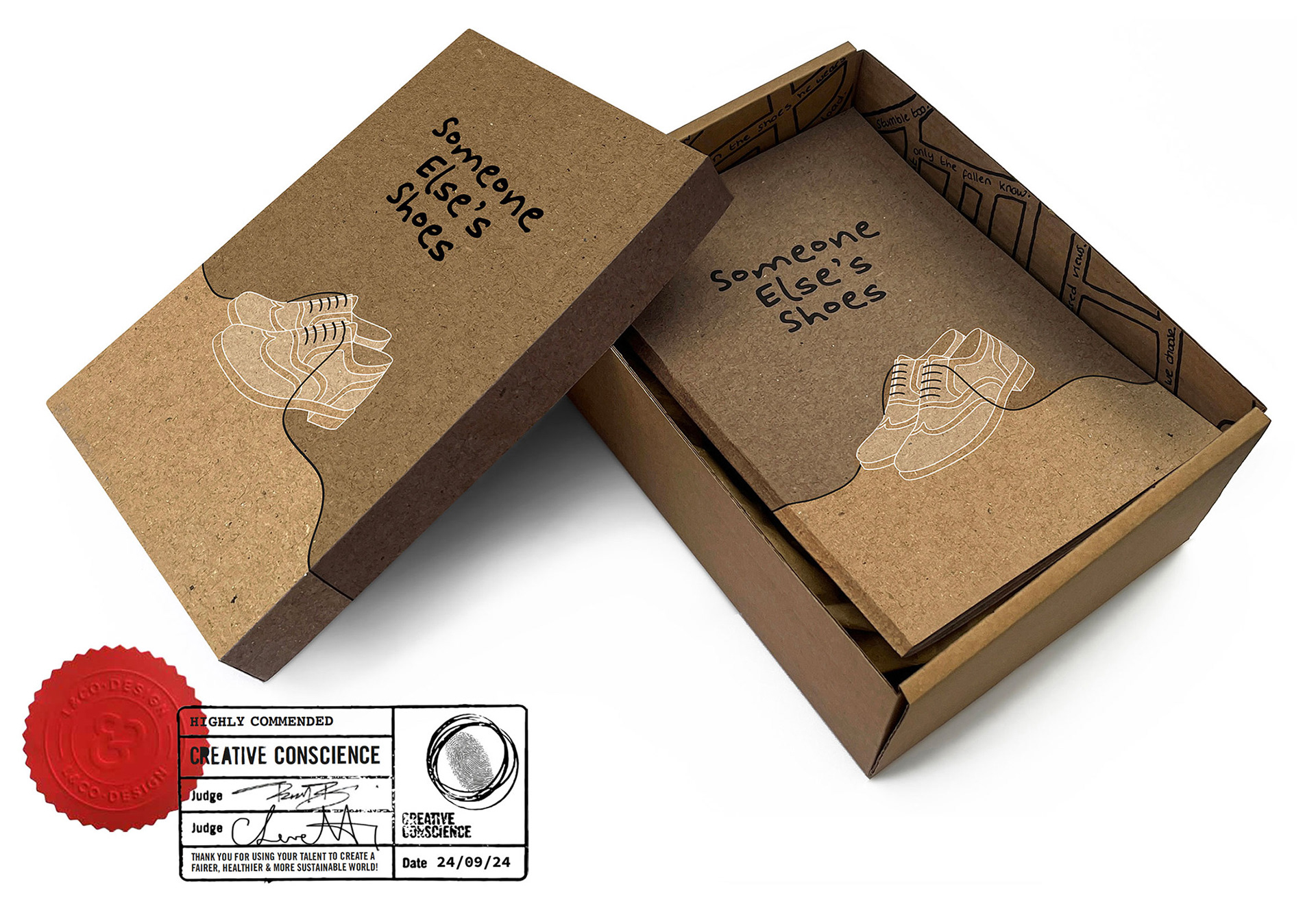 Experimental Comic Design - cover and packaging