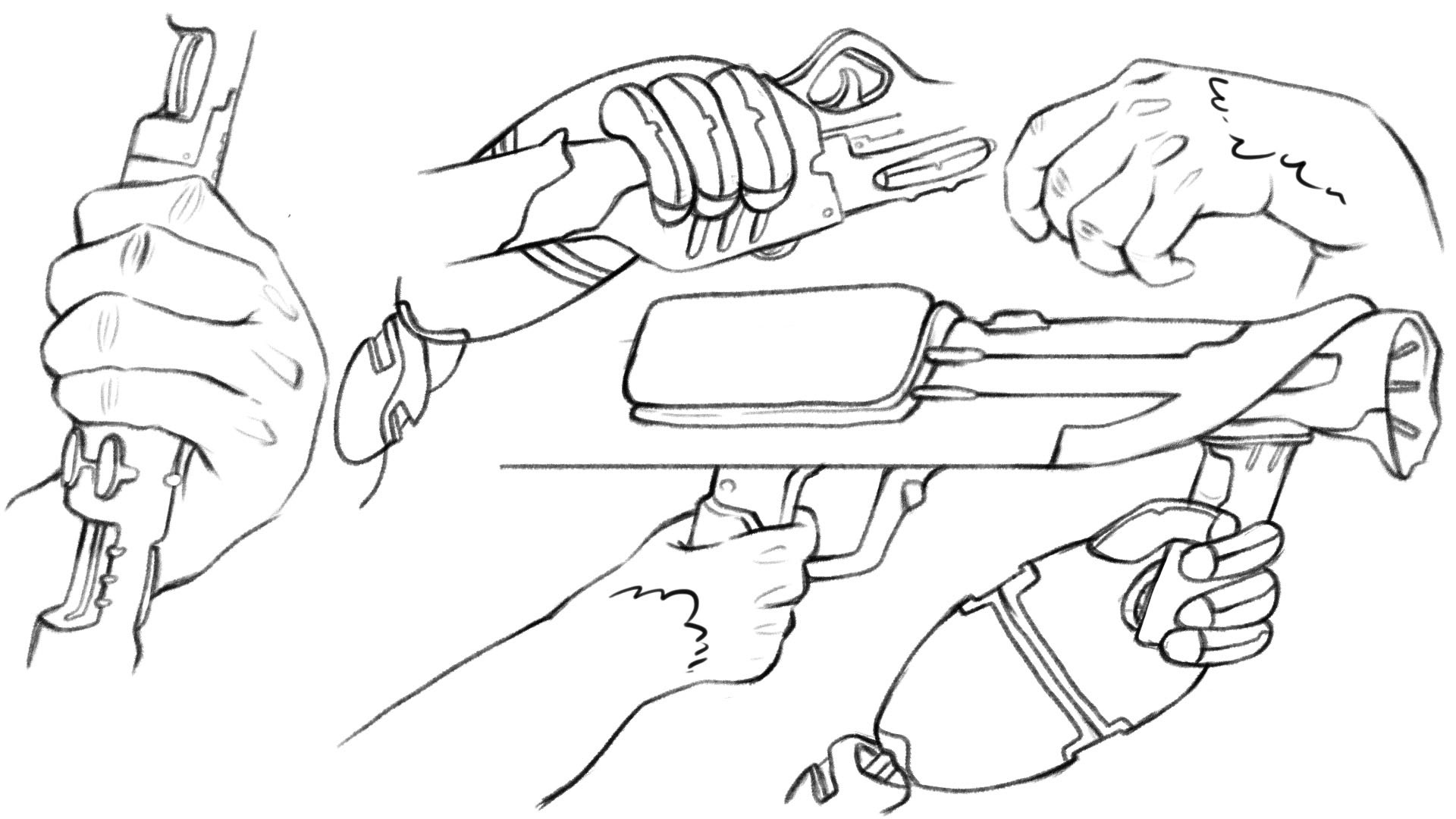 Mains de Zack
