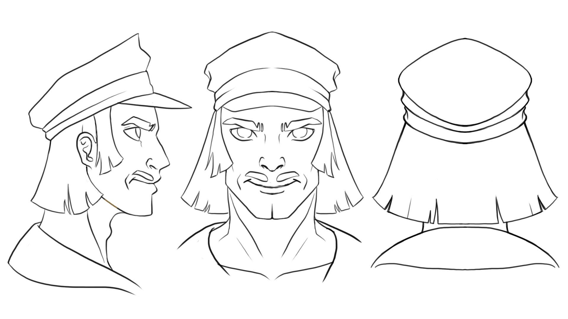Turn du visage de Musclor