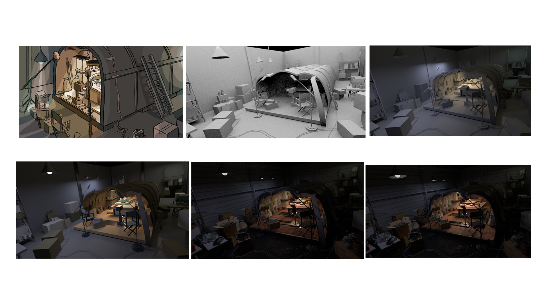 Toutes les étapes de l'image 2