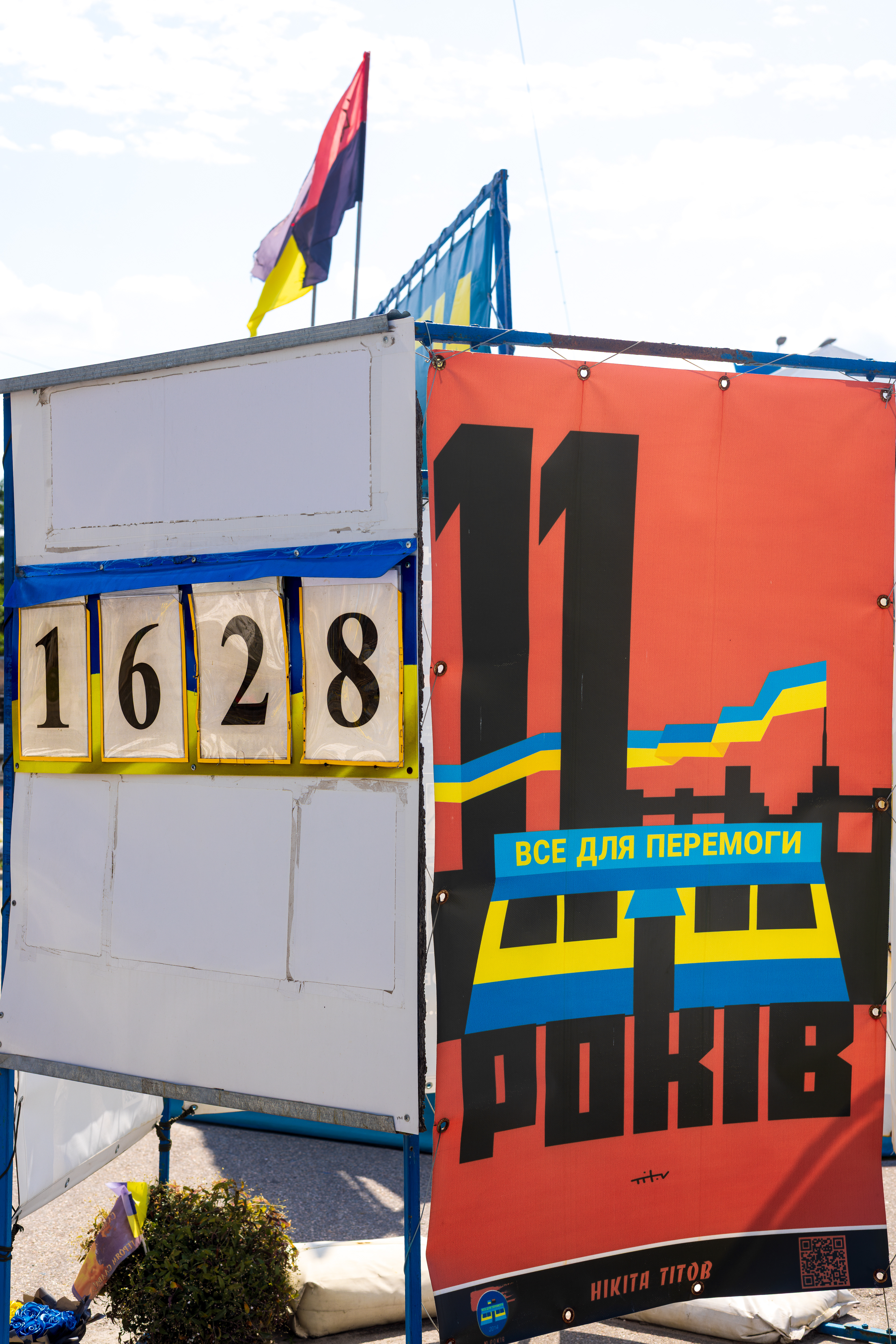 Days since full scale invasion