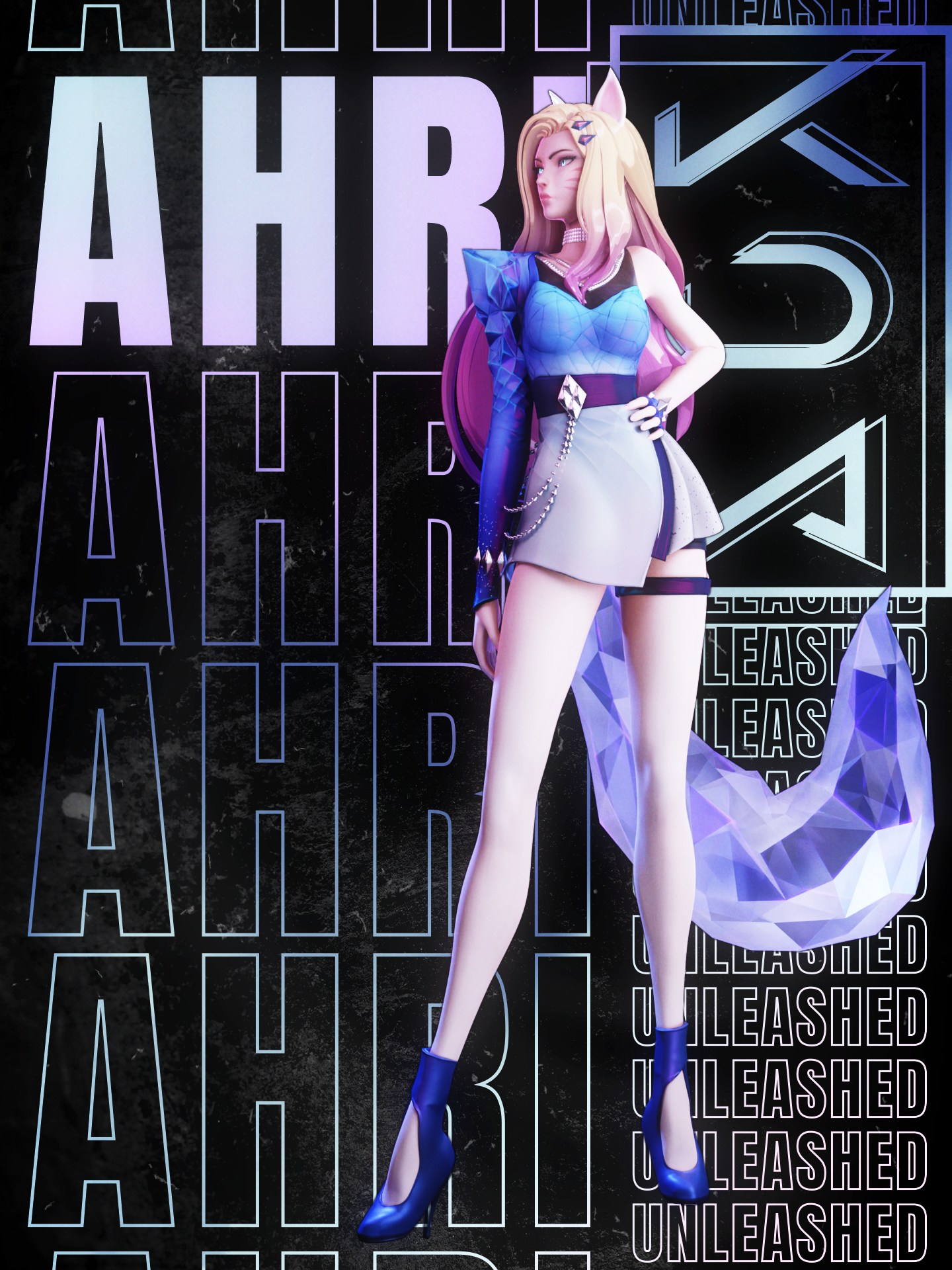 Ahri model by Riot Games
