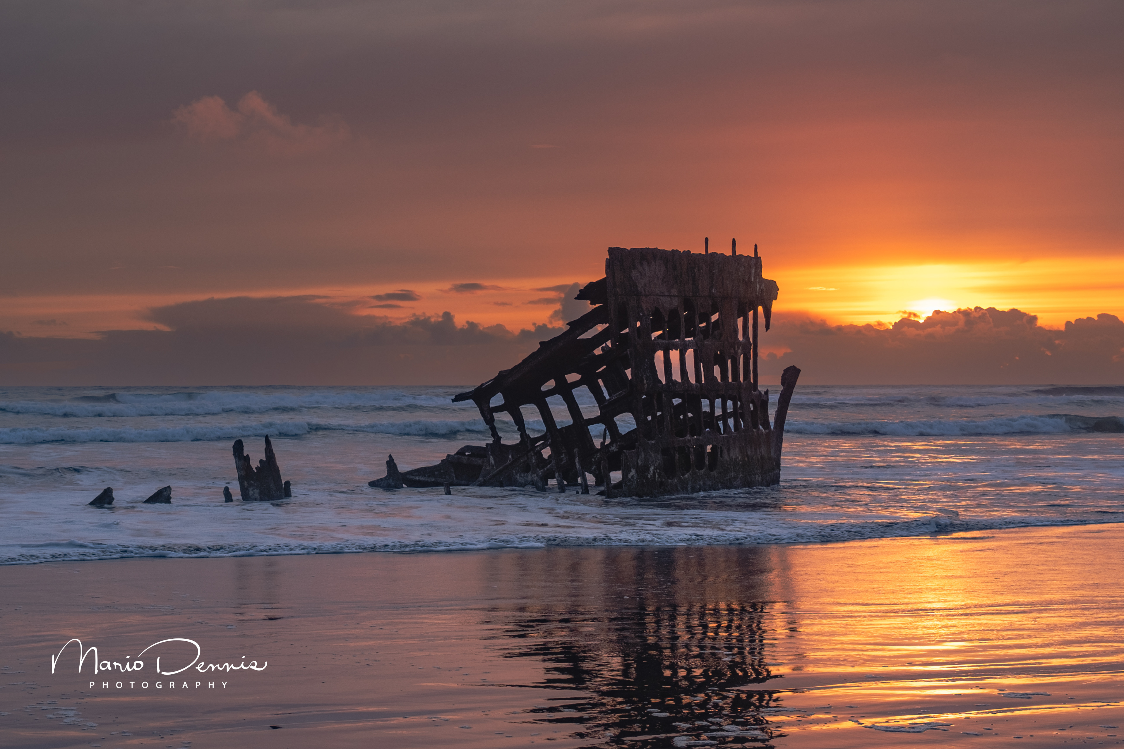 Wreck of the Peter Iredale, OR