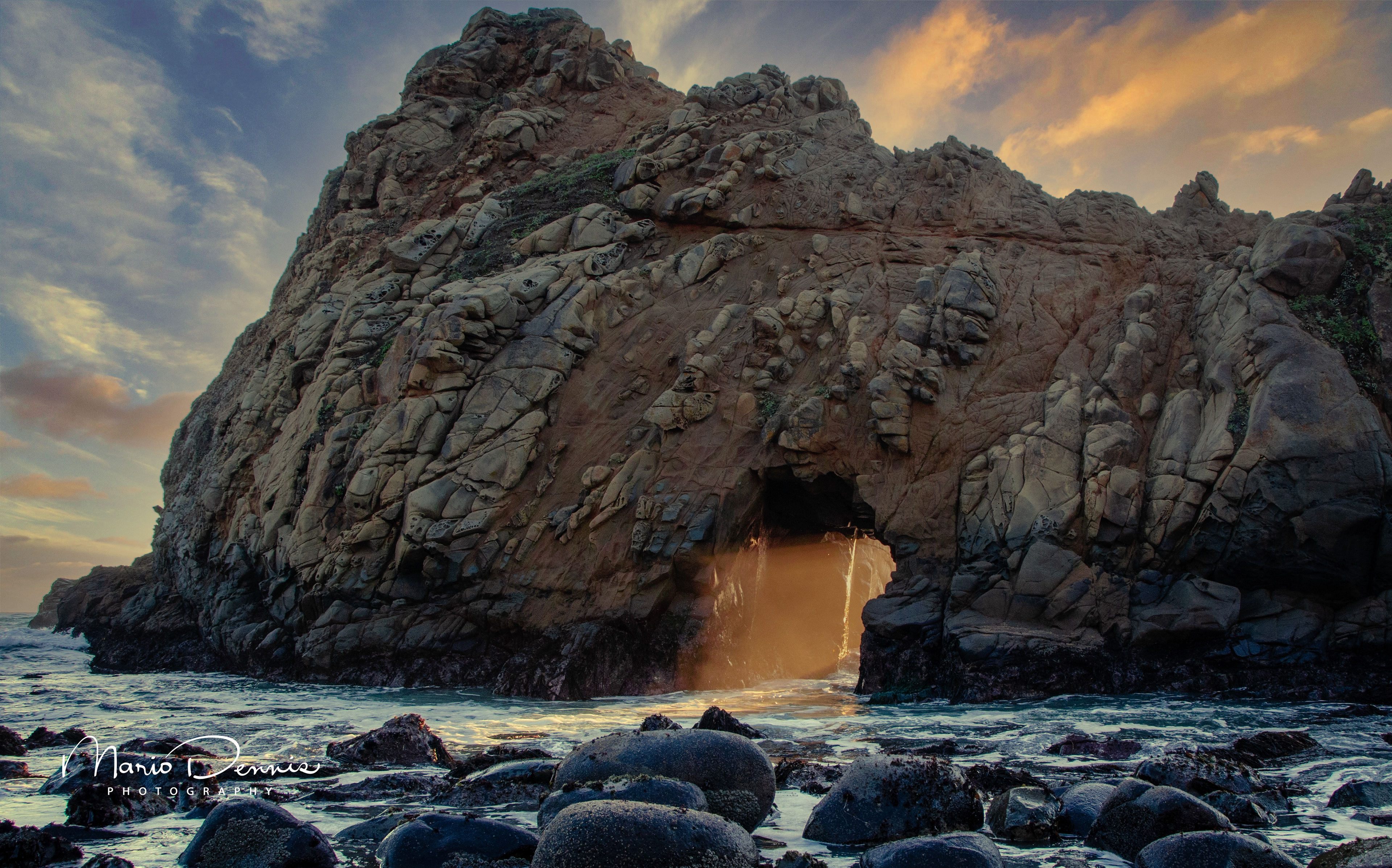 Portal Rock, Pfeiffer State Beach, Big Sur, CA