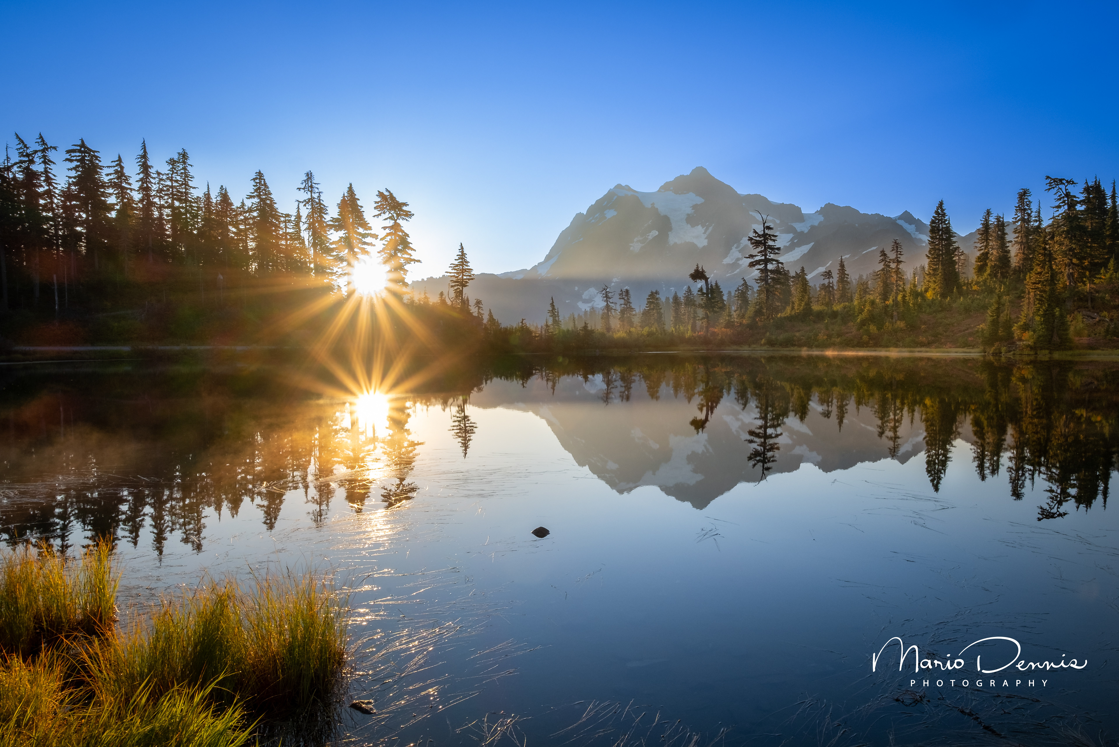 Mt. Shuksan from Picture Lake, WA