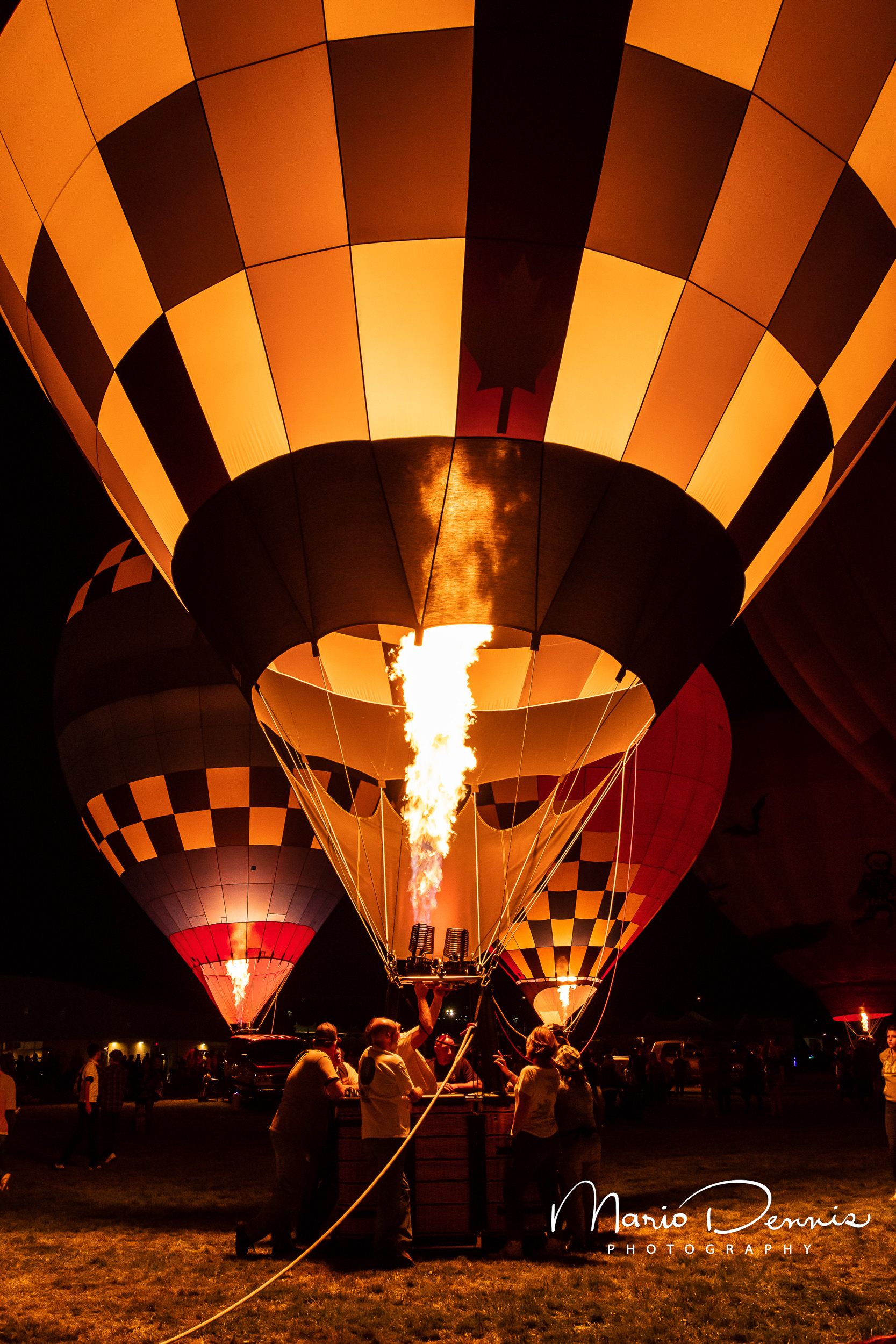 Albuquerque Balloon Festival: Evening Glow
