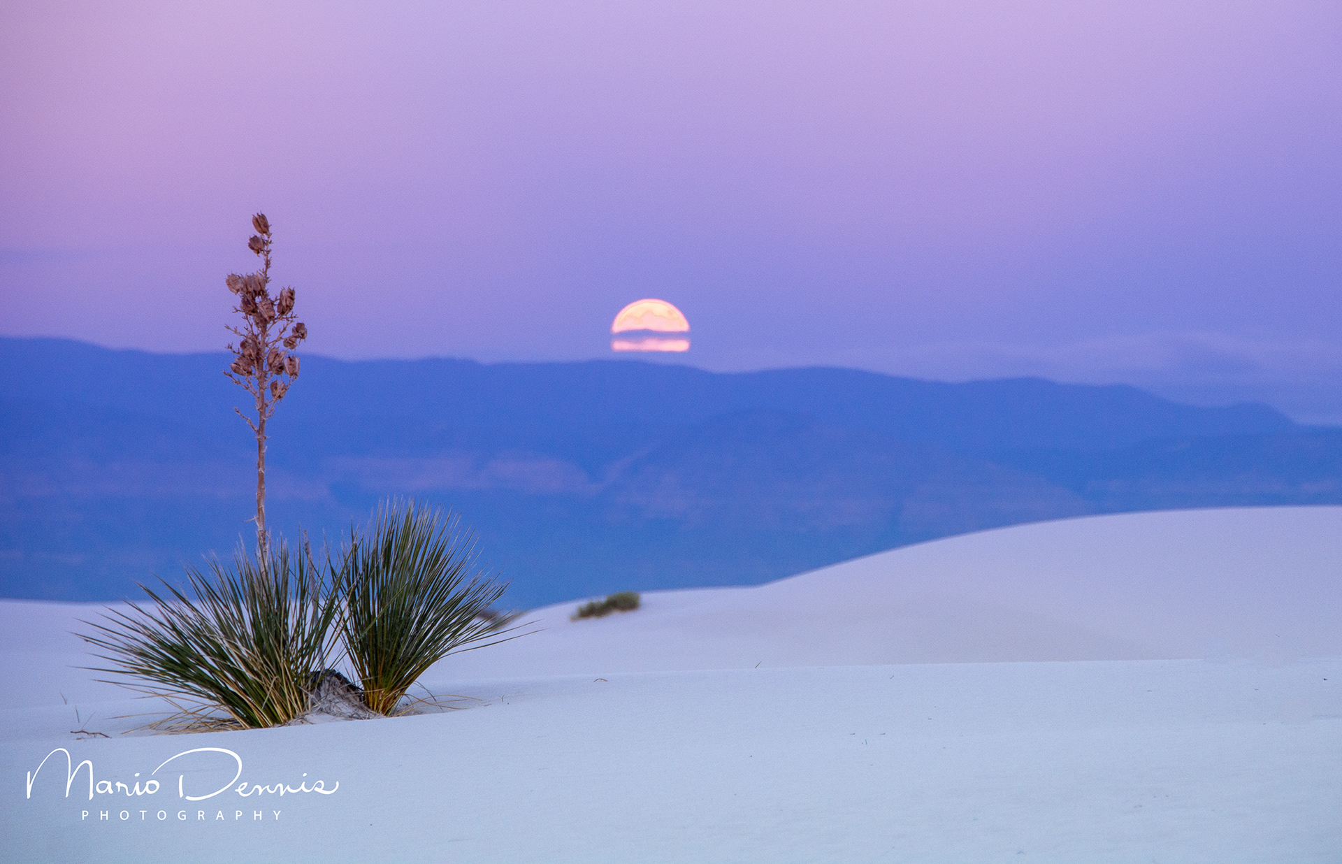 White Sands NM, Sunset