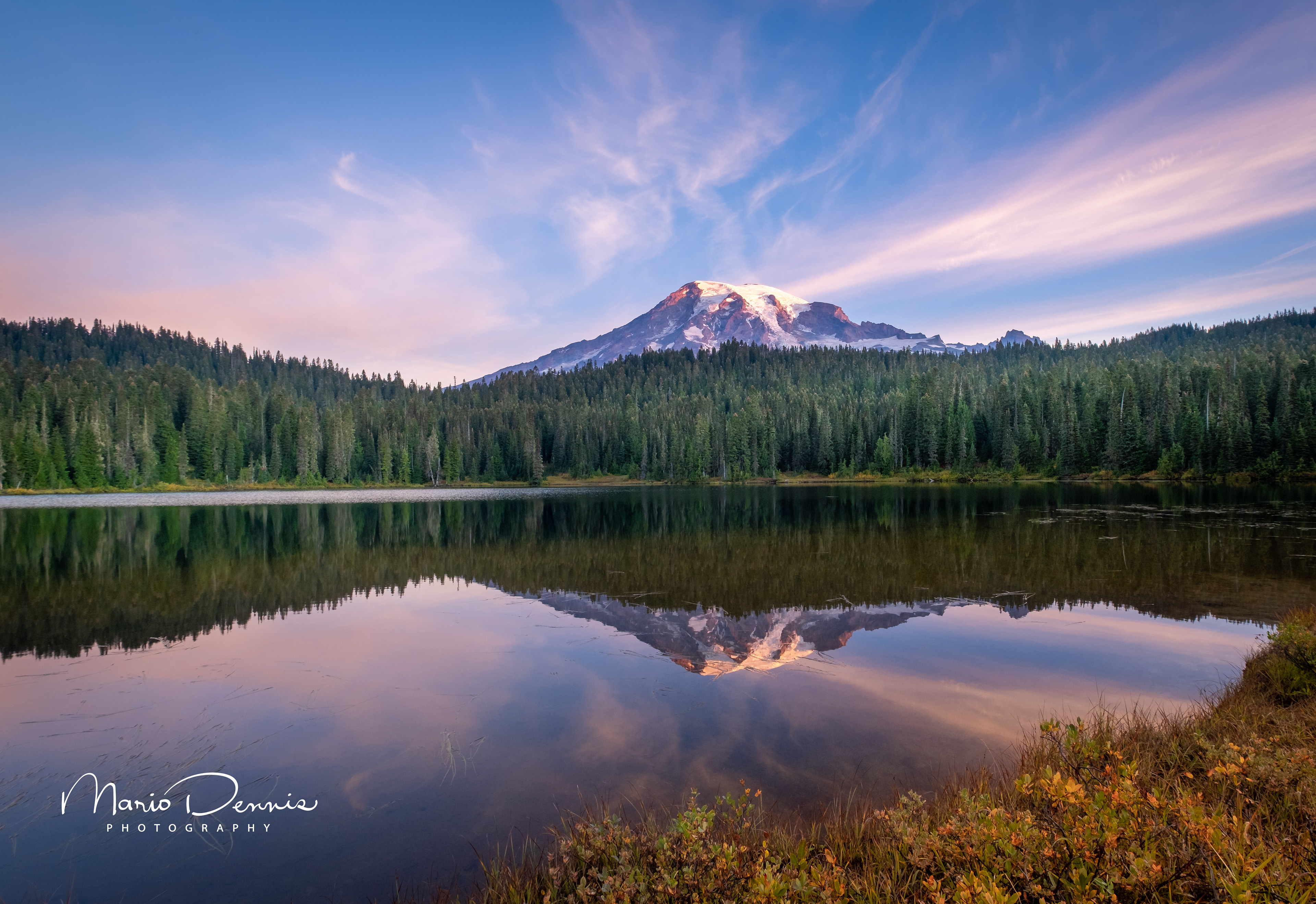 Mt. Rainier from Reflection Lake, WA
