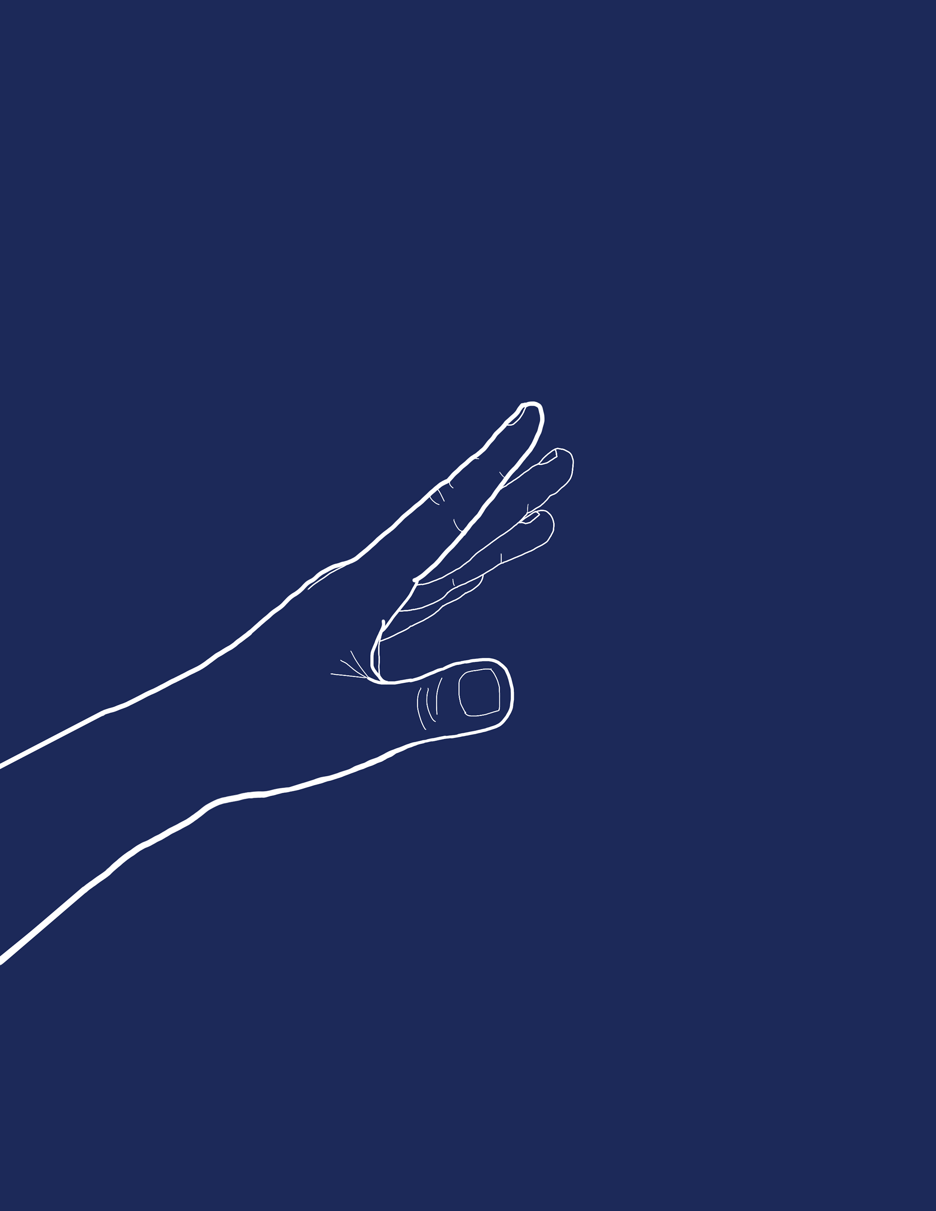 Star Stuff: Hand sketch