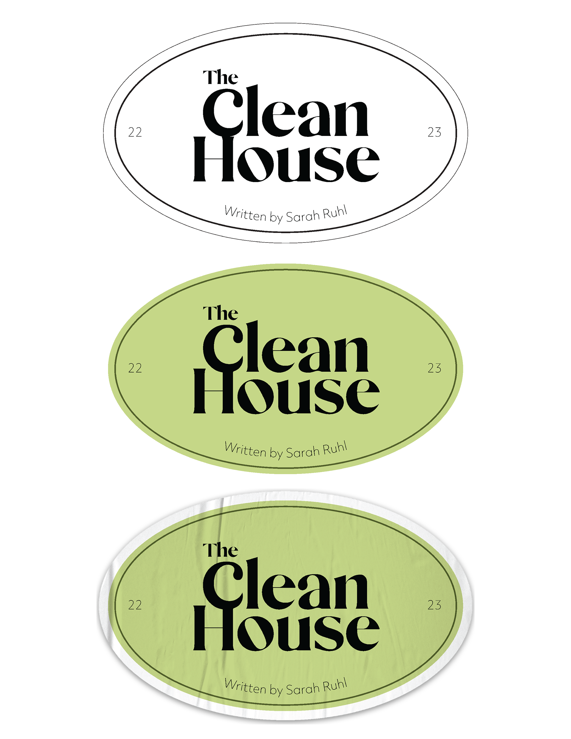 The Clean House: Fruit sticker title