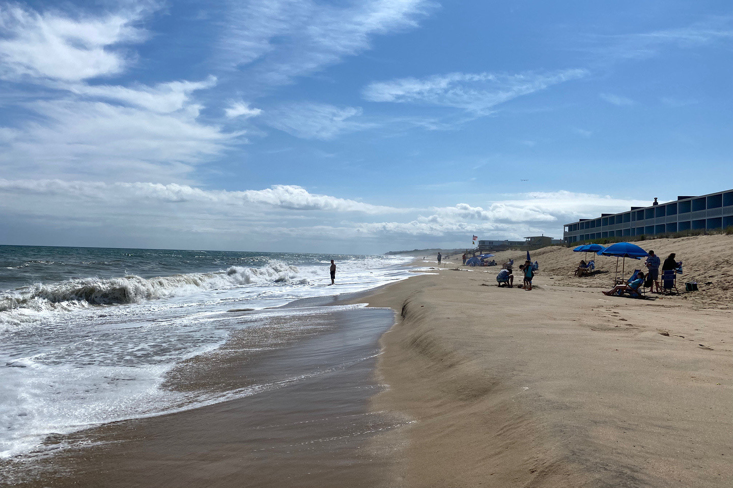 Atlantic Ocean at Montauk Blue Hotel