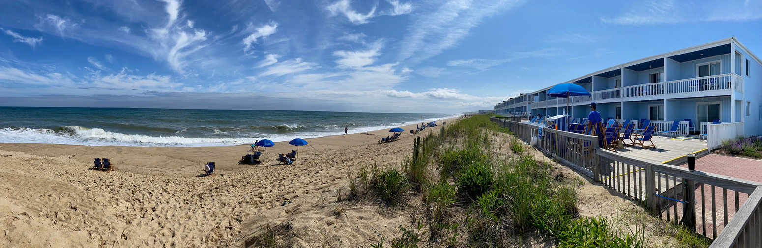Atlantic Ocean at Montauk Blue Hotel