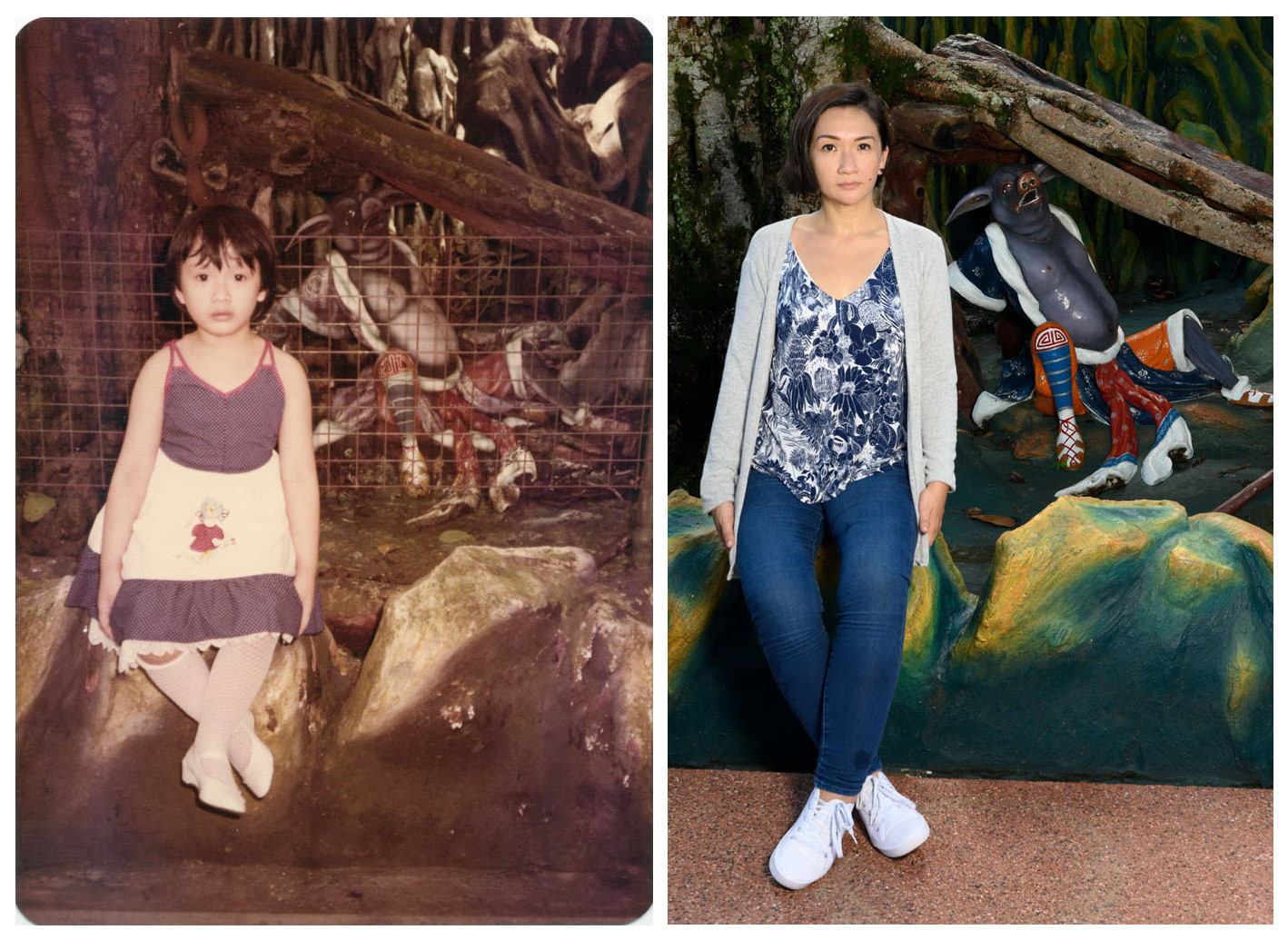 Nov 1984.. "I am finally bigger than 猪八戒.“ - Abigael Tay, 39