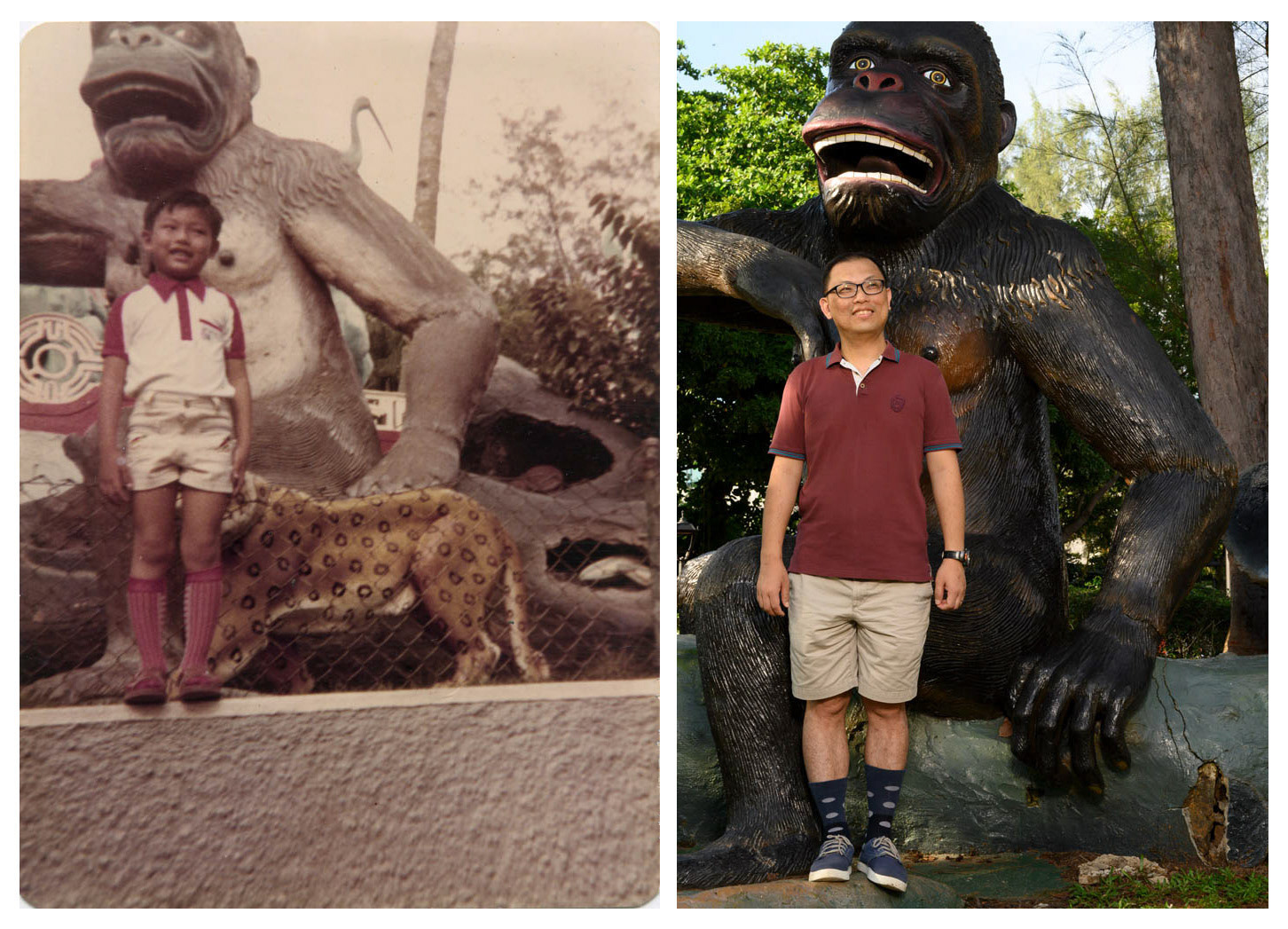 1981. "First visit to Haw Par Villa" - David Chew, 45
