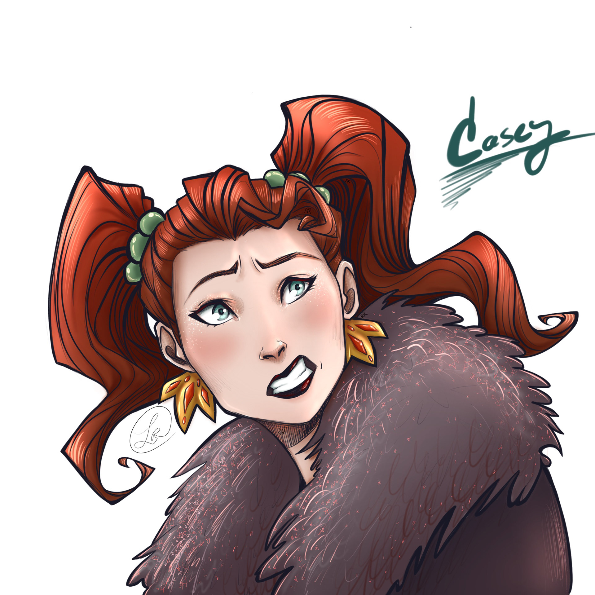 Female comic book character study