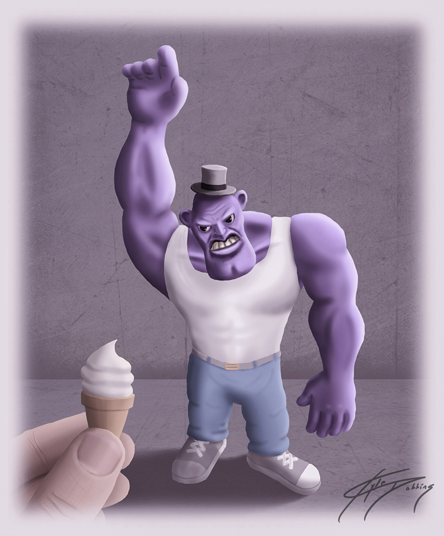 Who Wants a Little Ice Cream | Photoshop