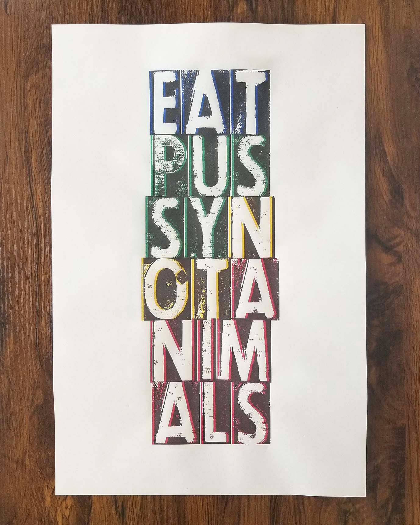 TYPE POSTER | EAT