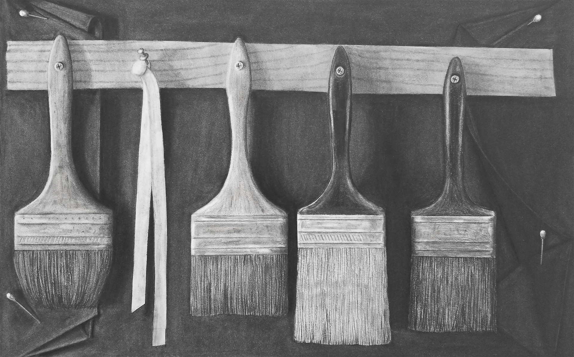 Charcoal study | Charcoal on Bristol paper