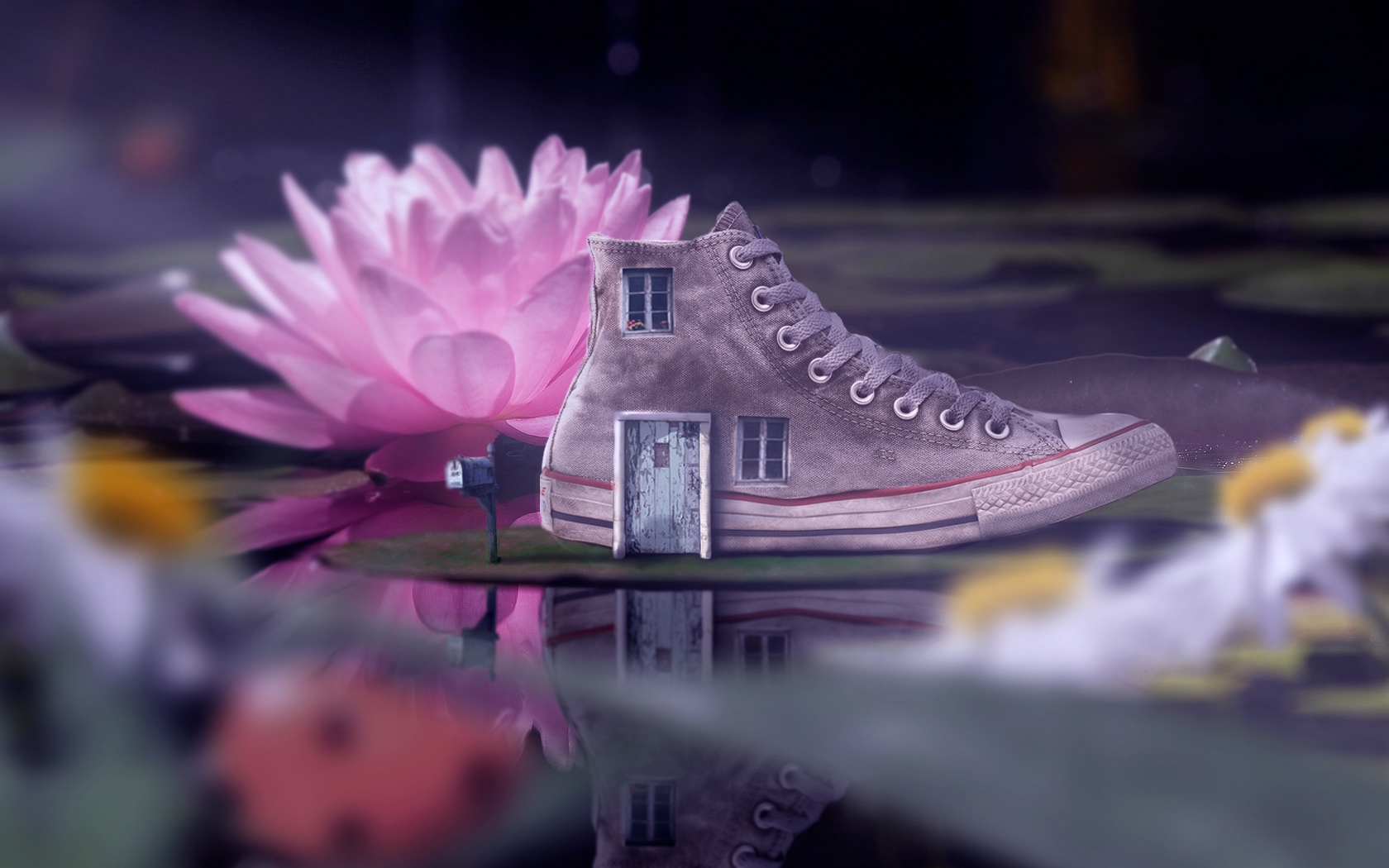 COMPOSITE PHOTO | CONVERSE SHOE HOUSE | PHOTOSHOP