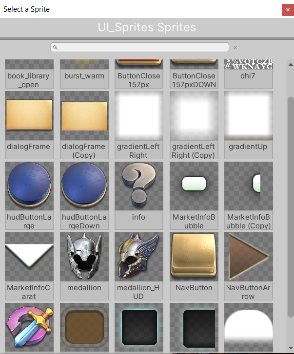 Creating a UI atlas in Unity