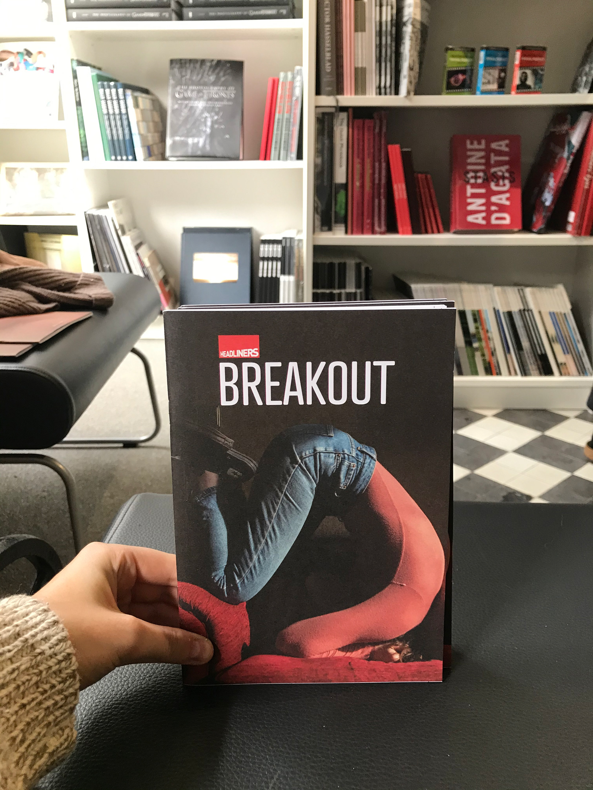 Published work in Breakout magazine in Belfast Exposed