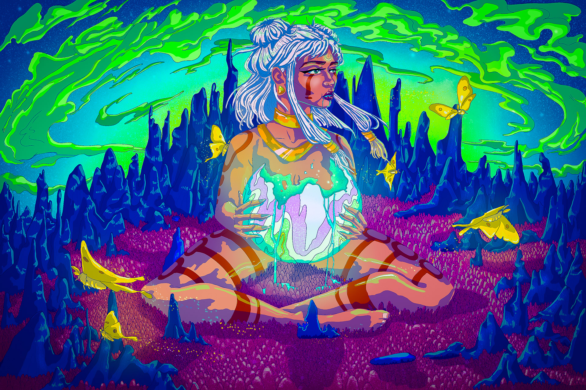 Sun Eater  | Digital Illustration | Procreate | 2021