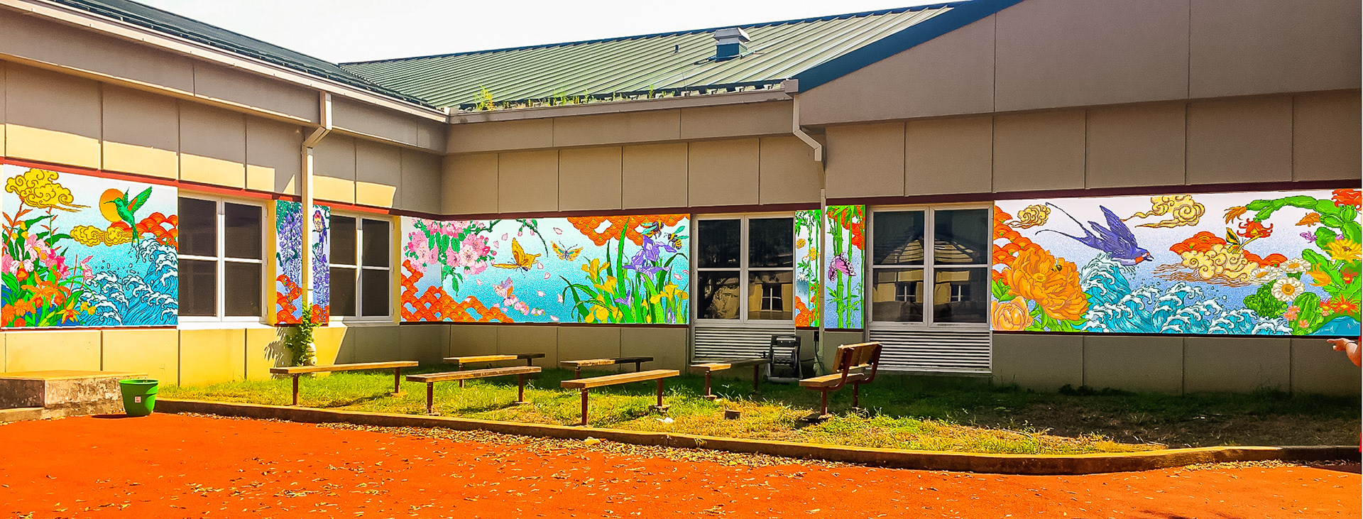 Zen Garden | Shelby Oaks Elementary School | 2020