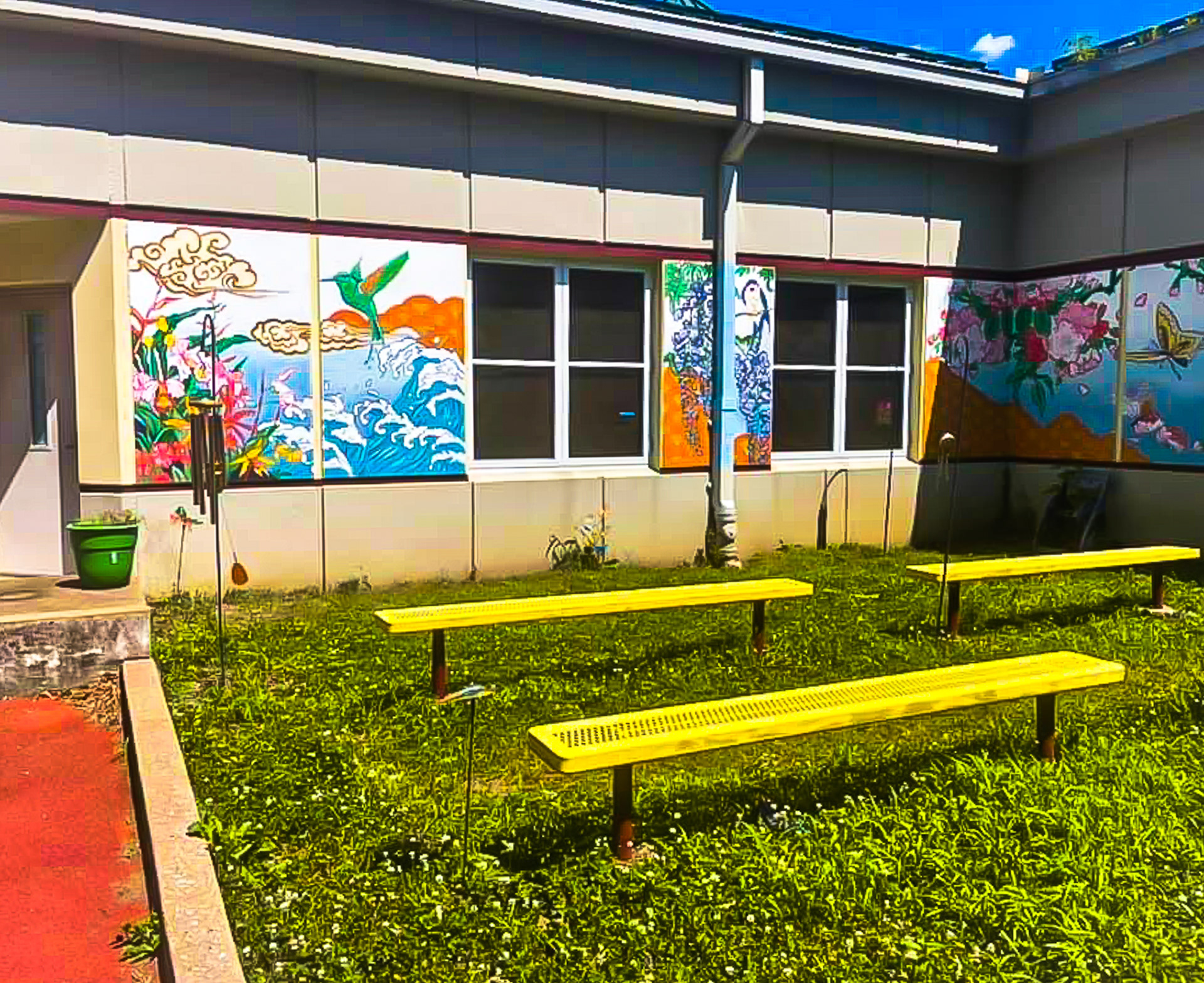 Zen Garden | Shelby Oaks Elementary School | 2020