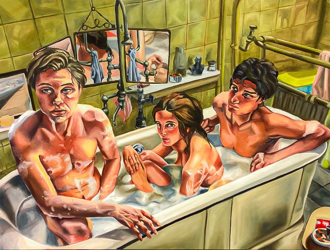 Film Still: The Dreamers| Oil on Canvas | 2018